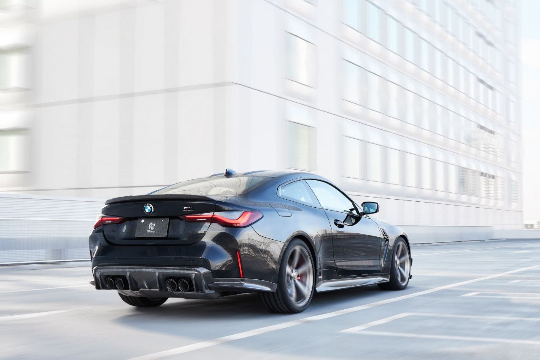 3DDesign Diffuser Extensions fitting for BMW G80|G81|G82|G83 M3|M4 (4) 