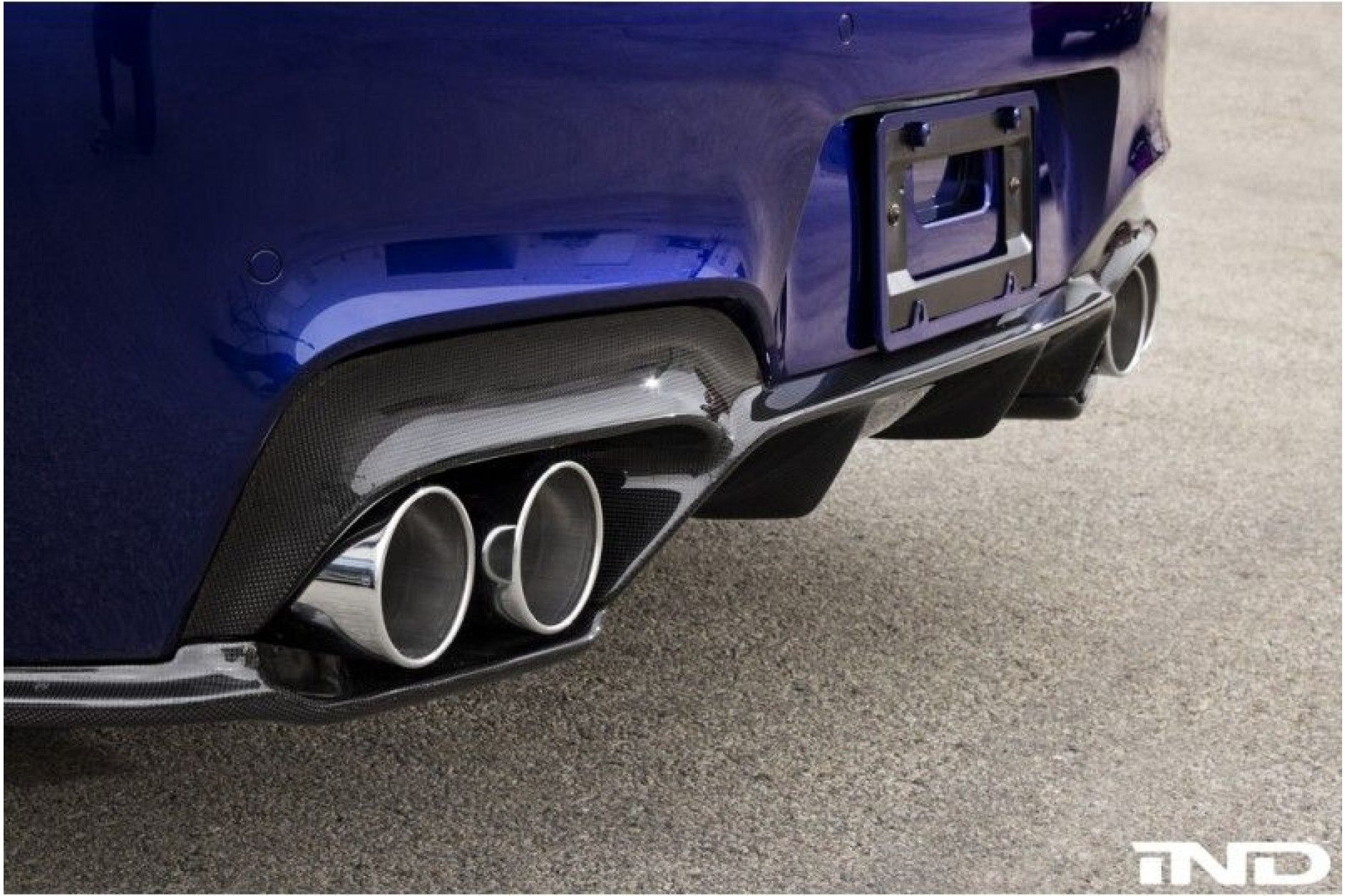 3Ddesign carbon diffuser rear splitter 6 fitting for BMW F06 F12 F13 M6 (4) 