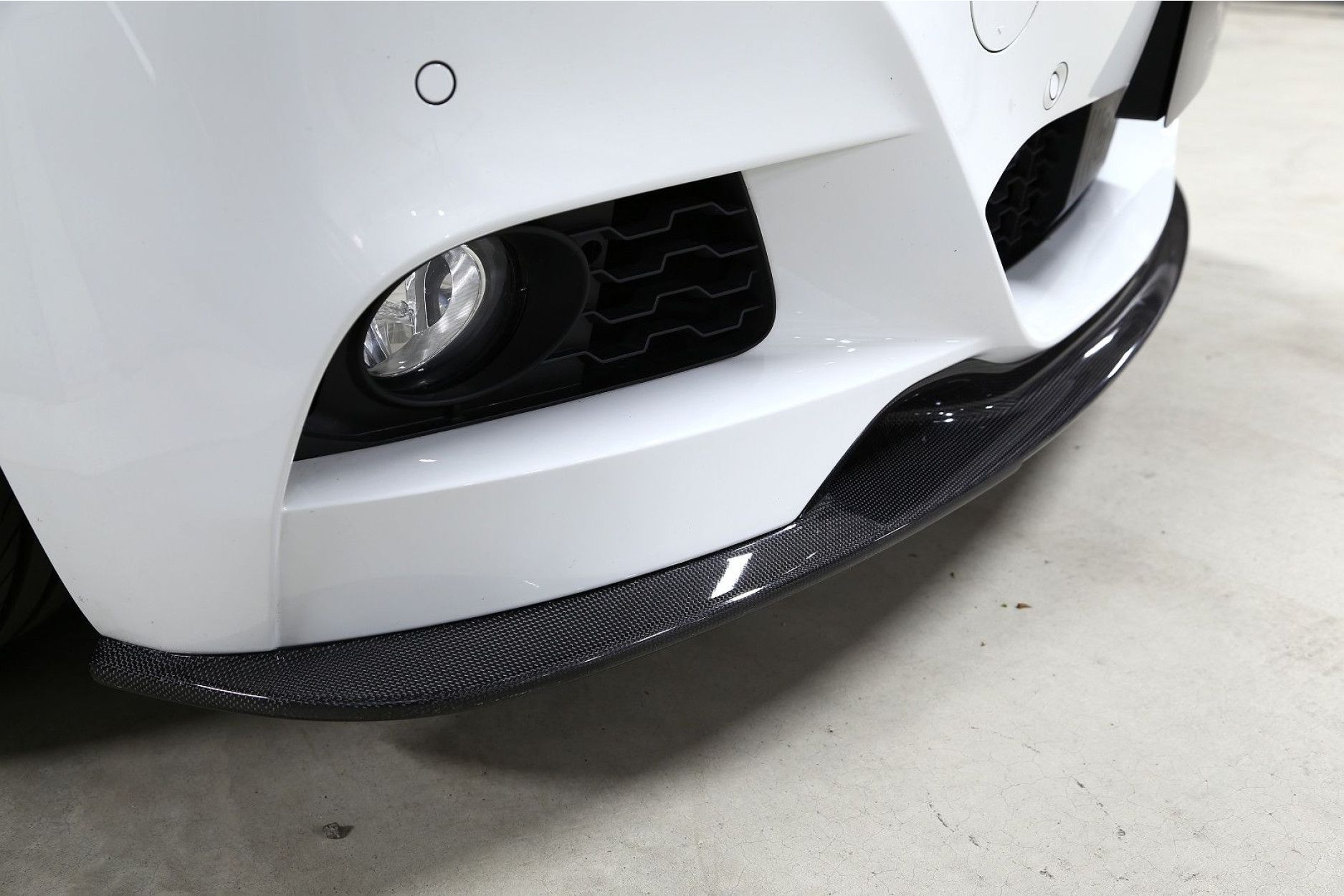 3Ddesign carbon front lip spoiler fitting for BMW 3 Series F34 with M-Tech (3) 