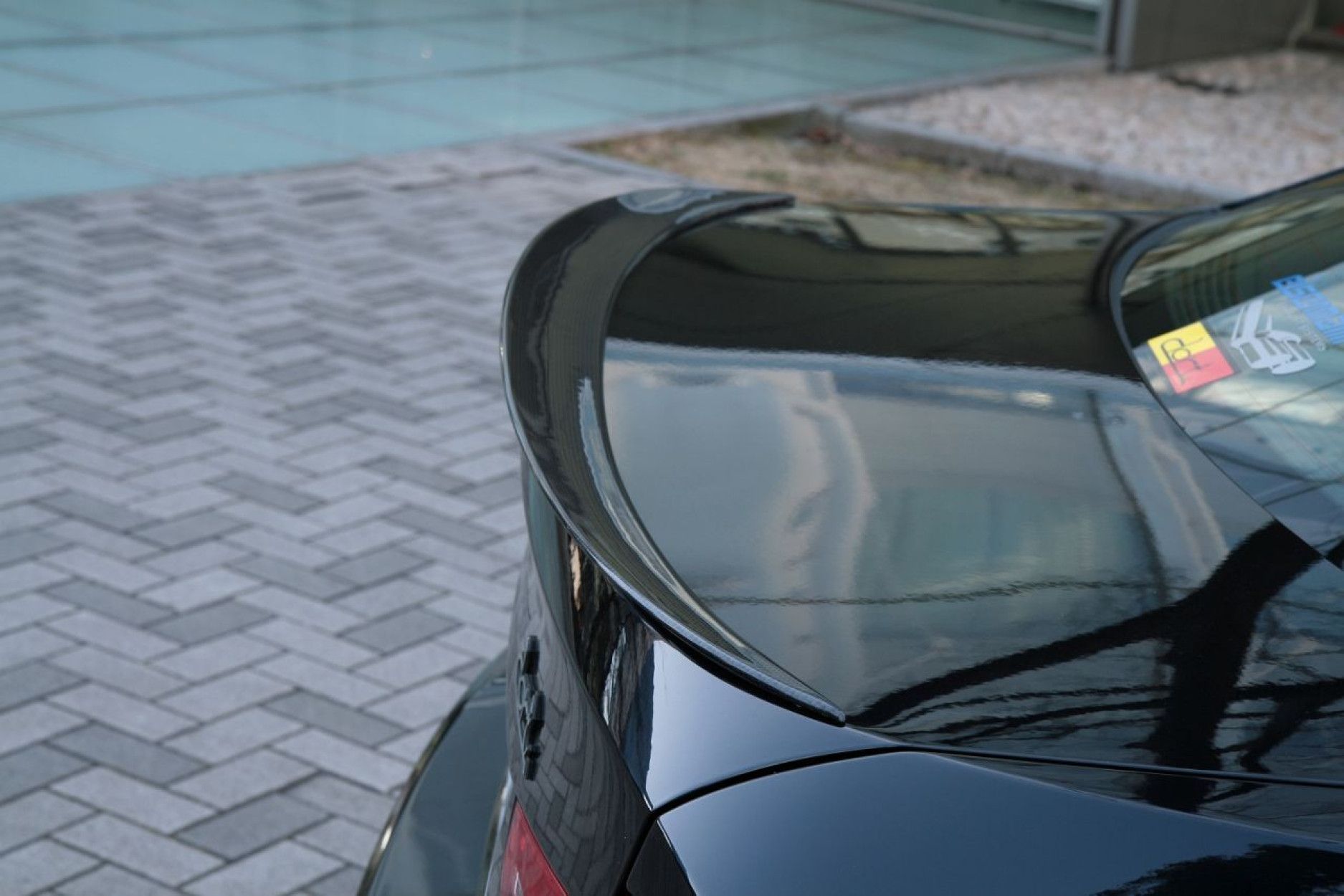 3Ddesign carbon rear spoiler fitting for BMW 3 Series E90 M3 (3) 