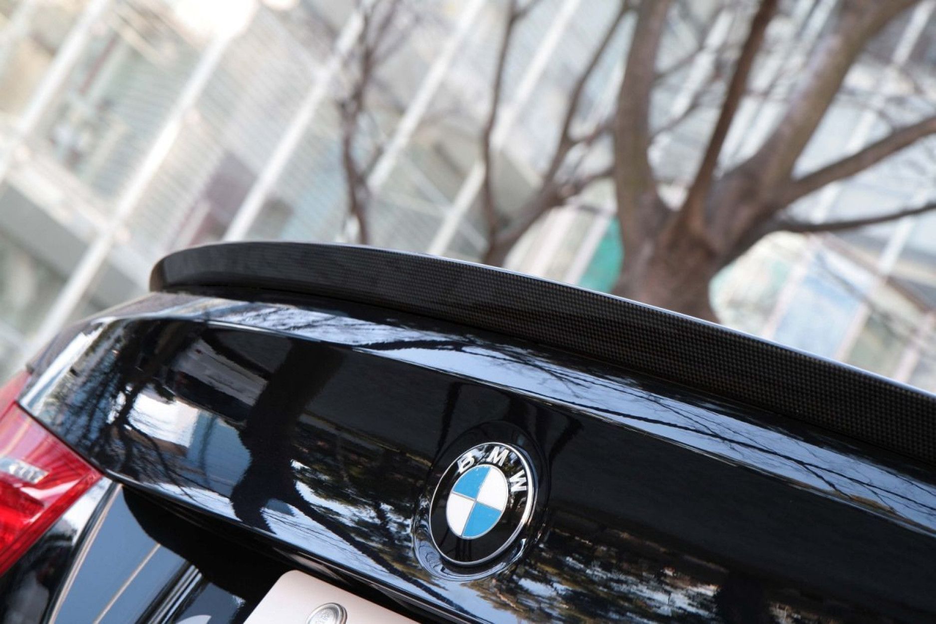 3Ddesign carbon rear spoiler fitting for BMW 3 Series E90 M3 (2) 