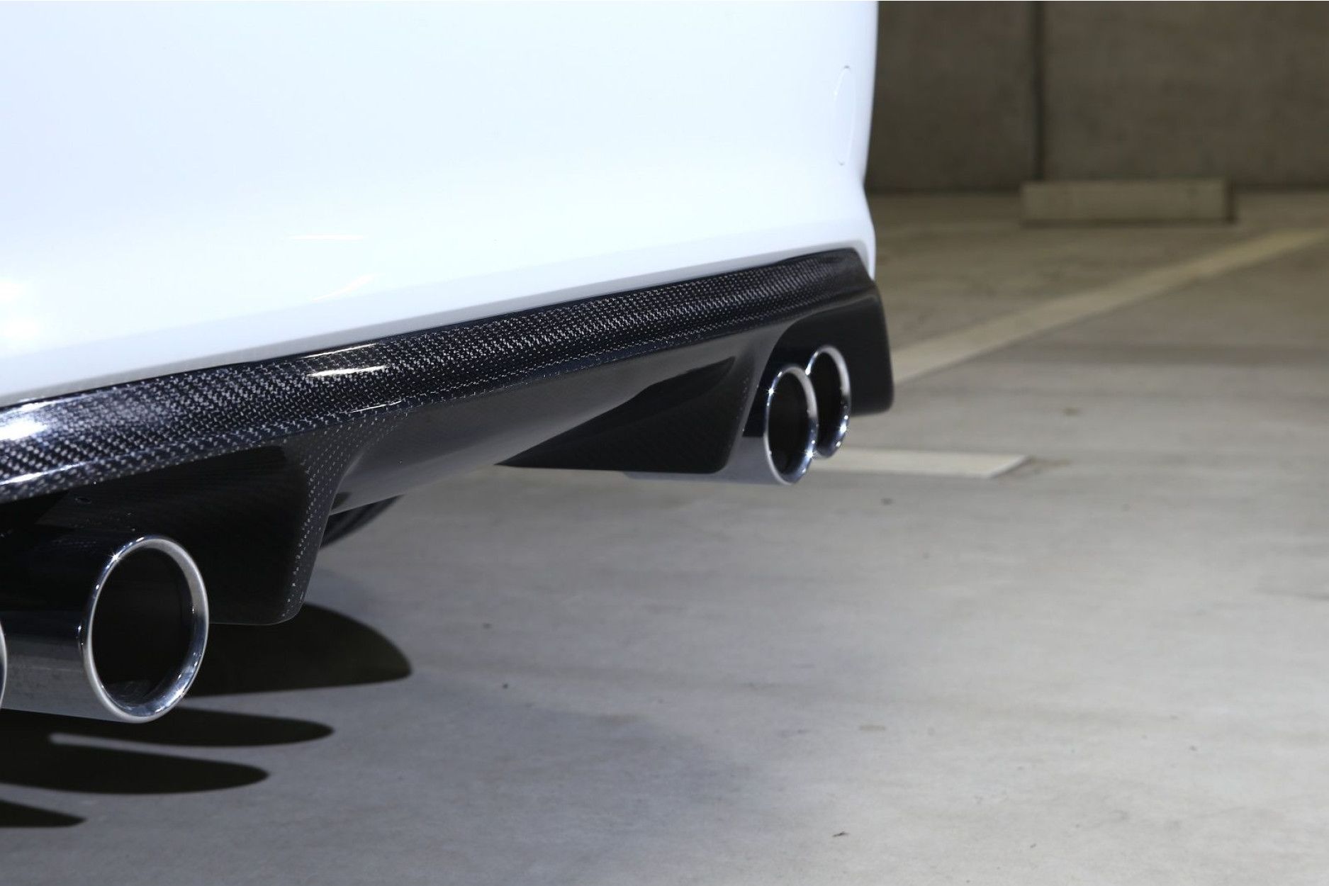 3DDesign carbon diffuser fitting for BMW F87 M2 (4) 
