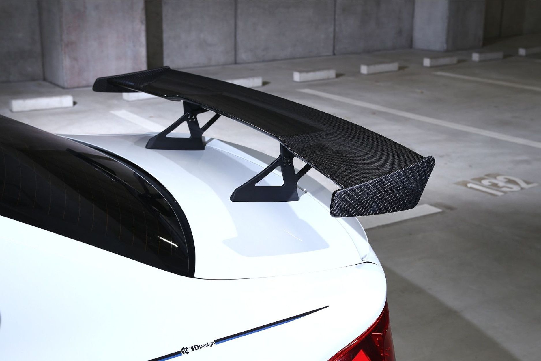 3DDesign carbon rear wing fitting for BMW F87 M2 (3) 