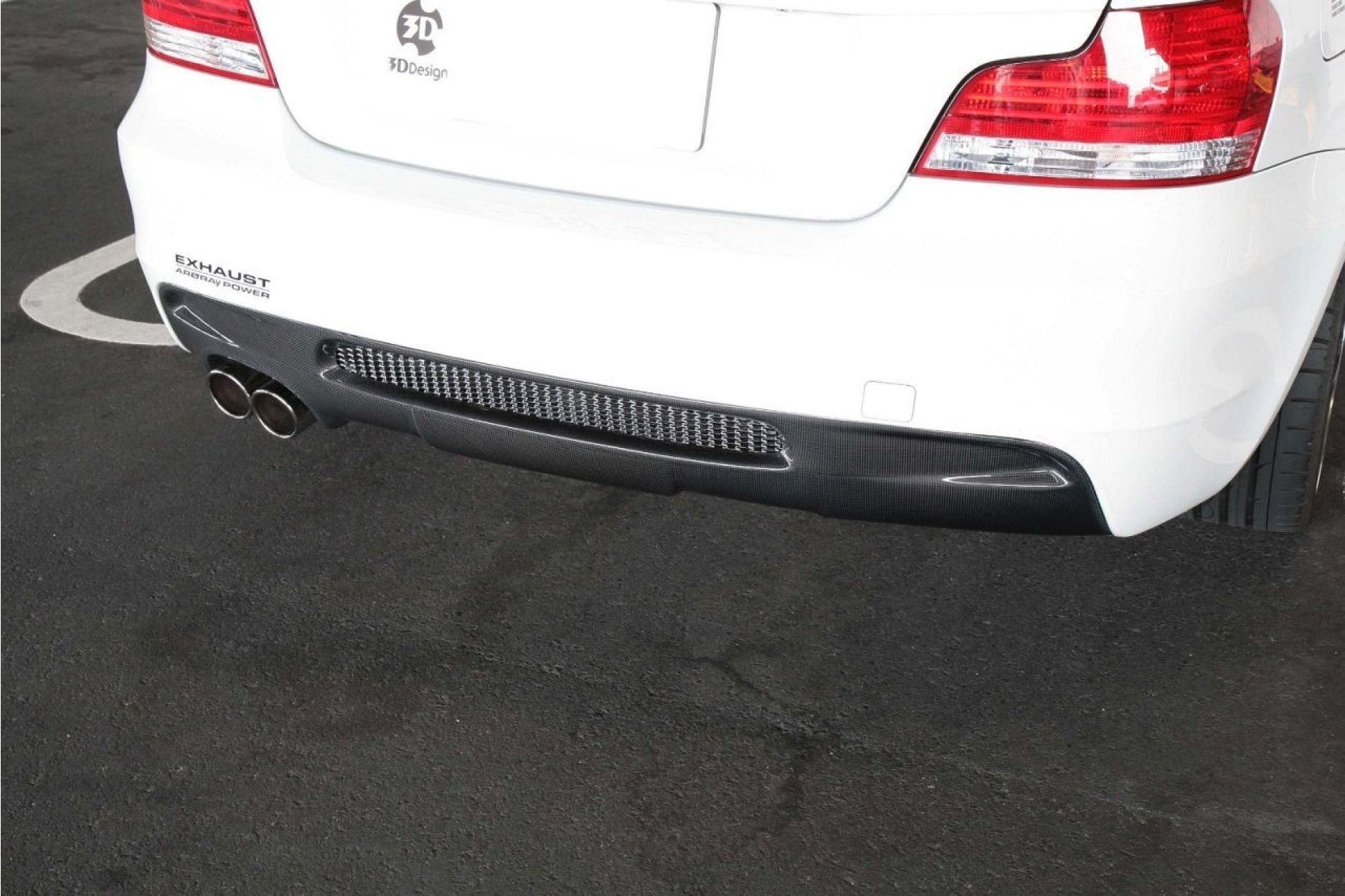 3Ddesign carbon diffuser for BMW 1 Series E82 with M Tech buy online at CFD
