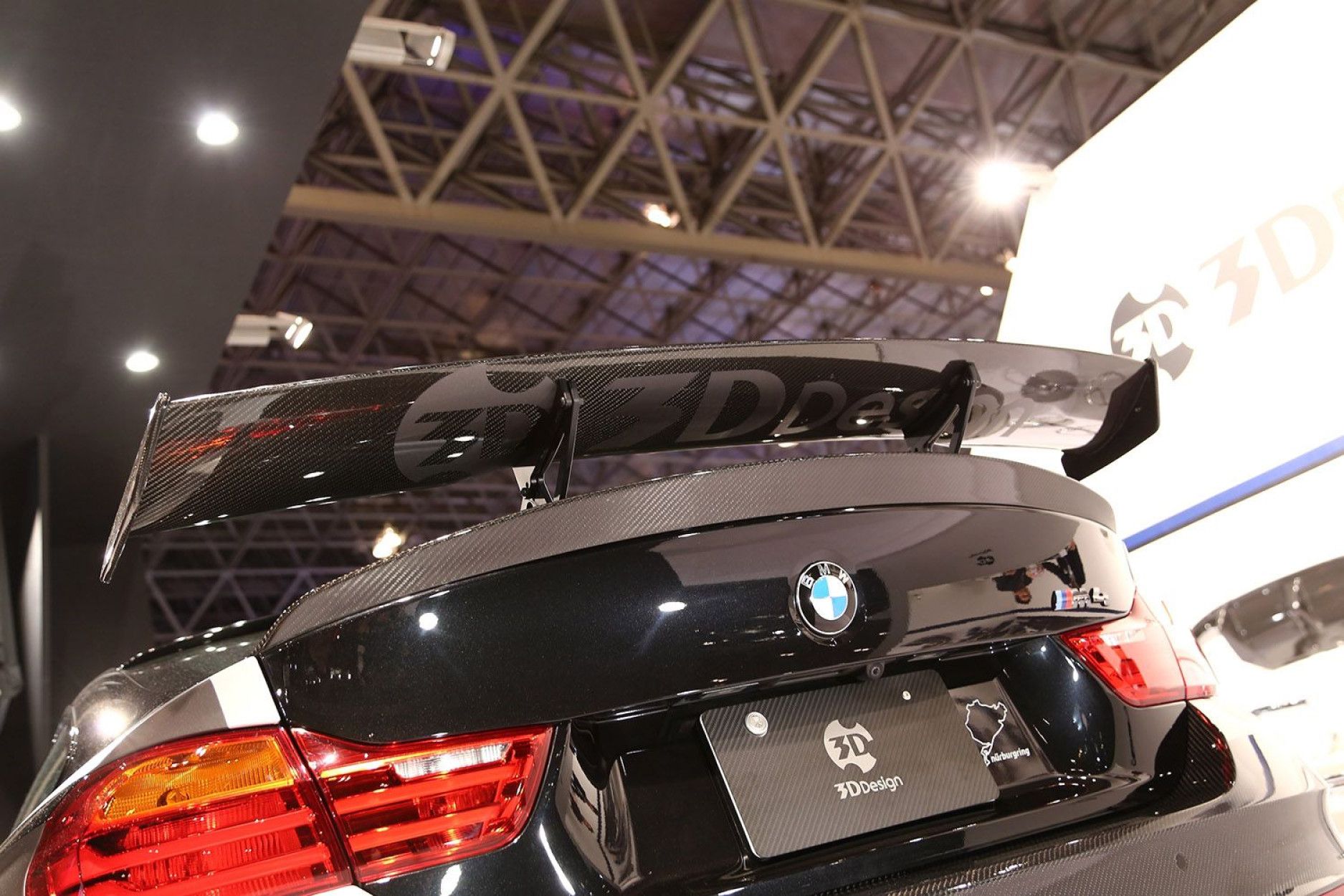 3DDesign carbon rear wing fitting for BMW F82 M4 (8) 