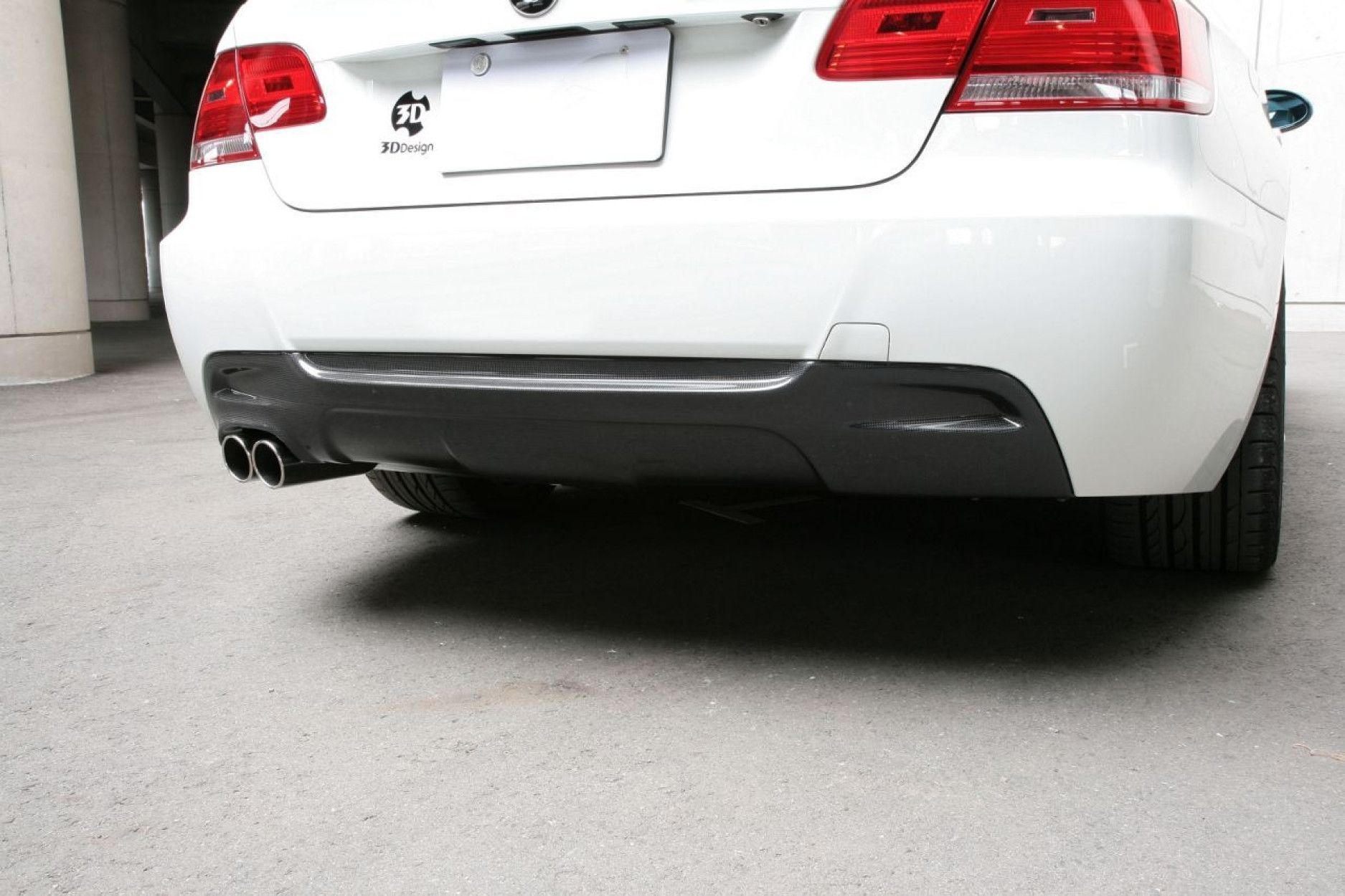 3Ddesign carbon diffuser fitting for BMW 3 Series E92 E93 with M-Tech (3) 