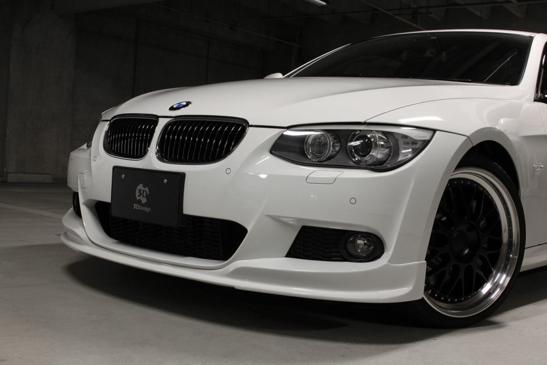 3Ddesign front lip fitting for BMW 3 Series E92 E93 Facelift with M-Tech (2) 