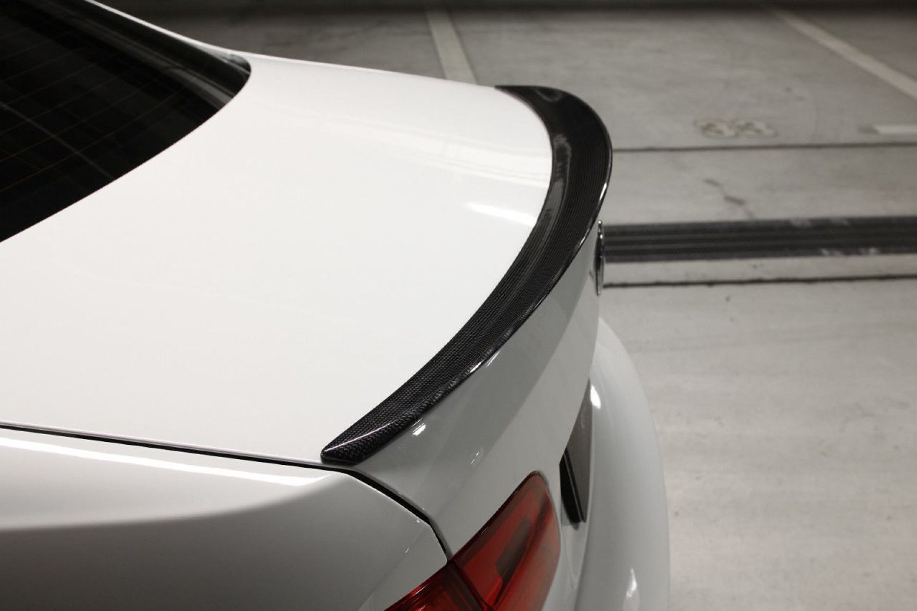 3Ddesign carbon rear spoiler fitting for BMW 3 Series E92 M3 (5) 