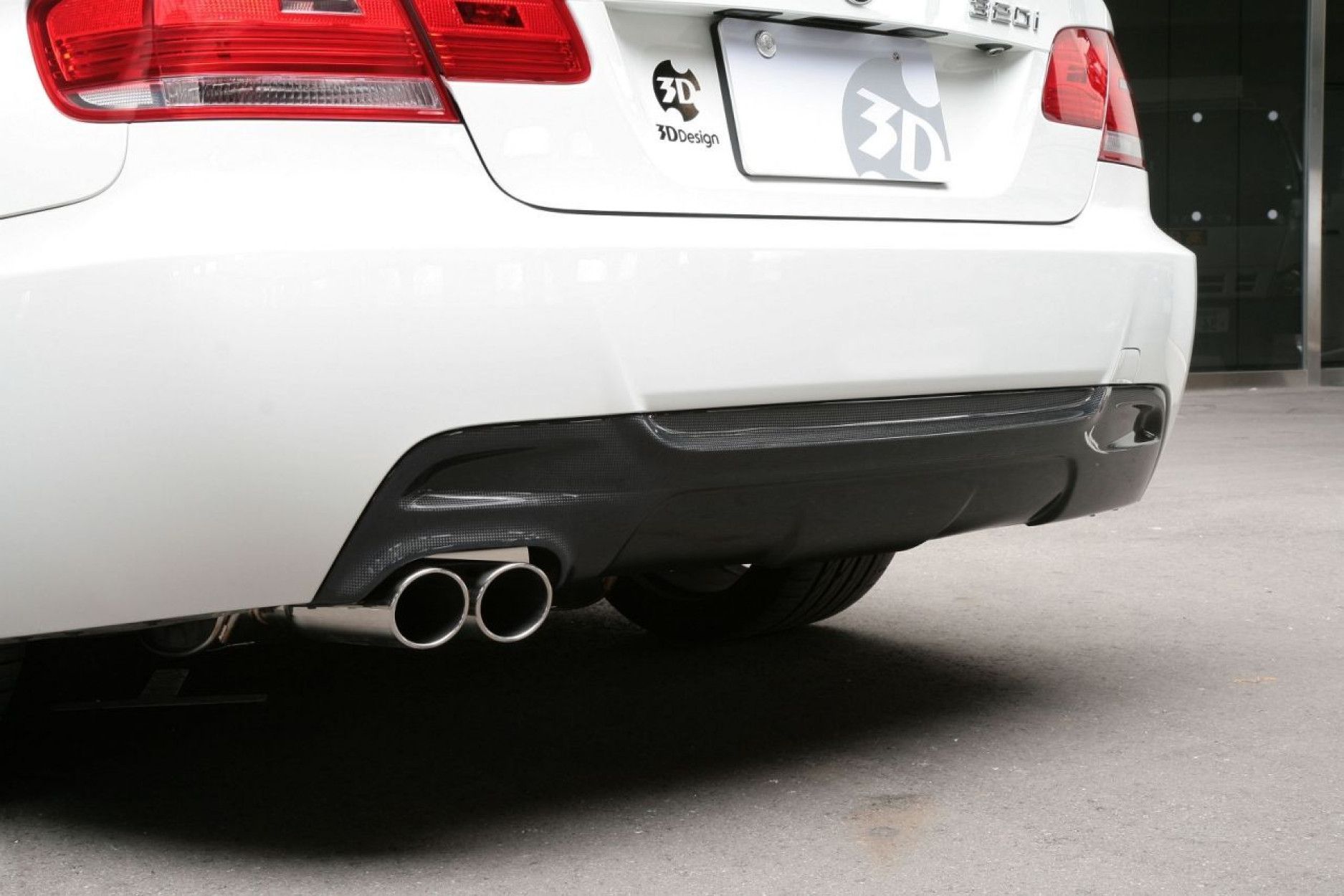 3Ddesign carbon diffuser for BMW 3 Series E92 E93 with M-Tech - buy online  at CFD