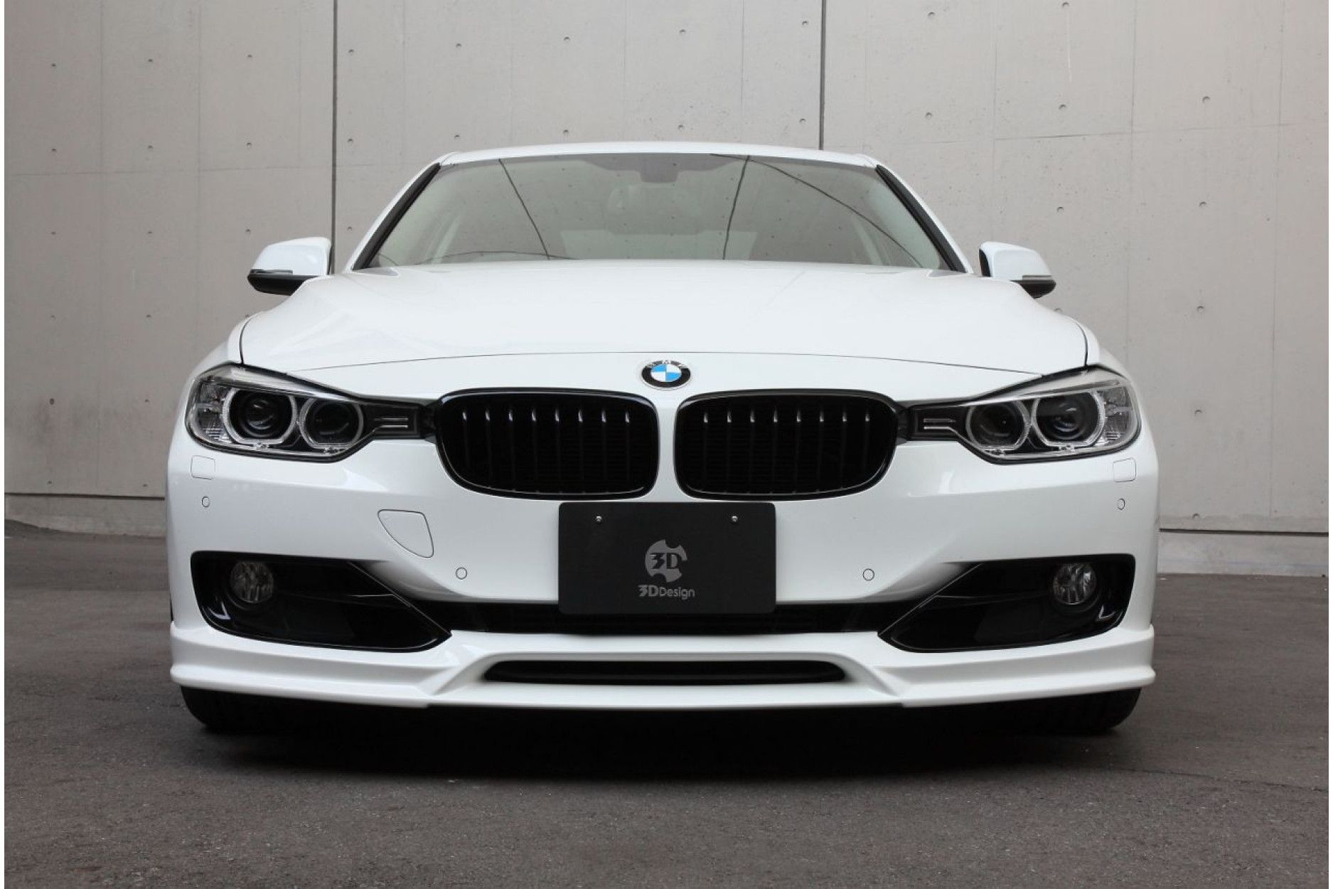 3Ddesign front lip fitting for BMW 3 Series F30 F31 Sports Line (4) 