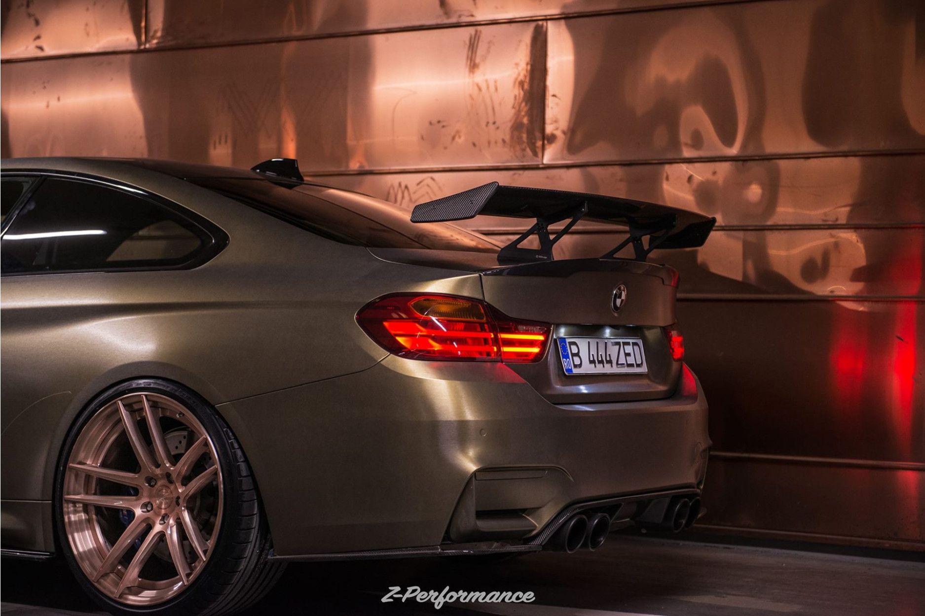 3DDesign carbon rear wing fitting for BMW F82 M4 (6) 