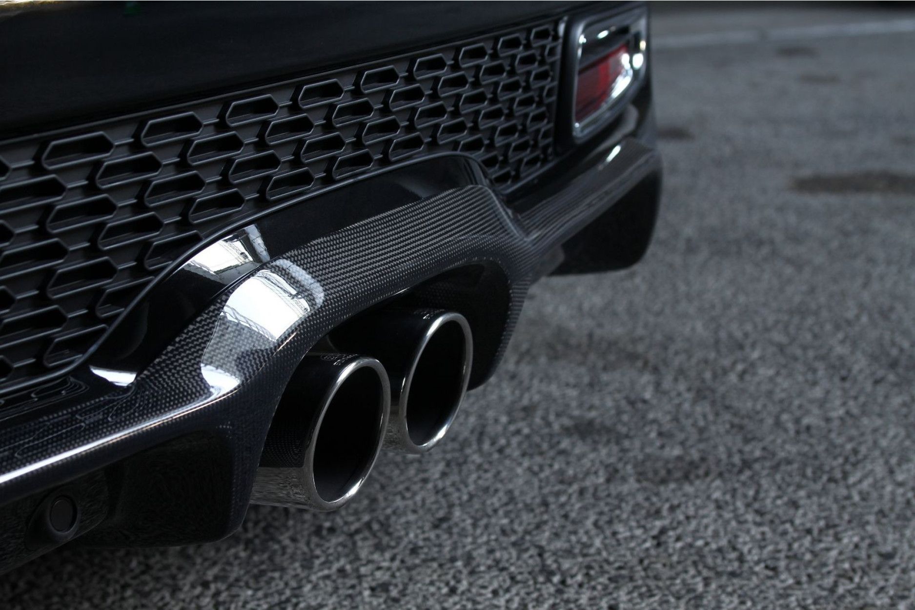 3Ddesign carbon diffuser for Mini Cooper S Facelift