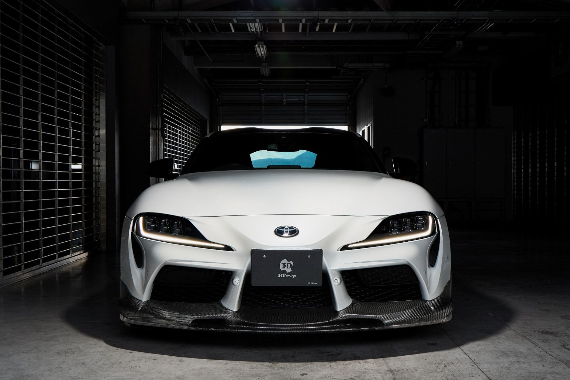 3DDesign Carbon frontlip for Toyota Supra MK5 A90 (4) 
