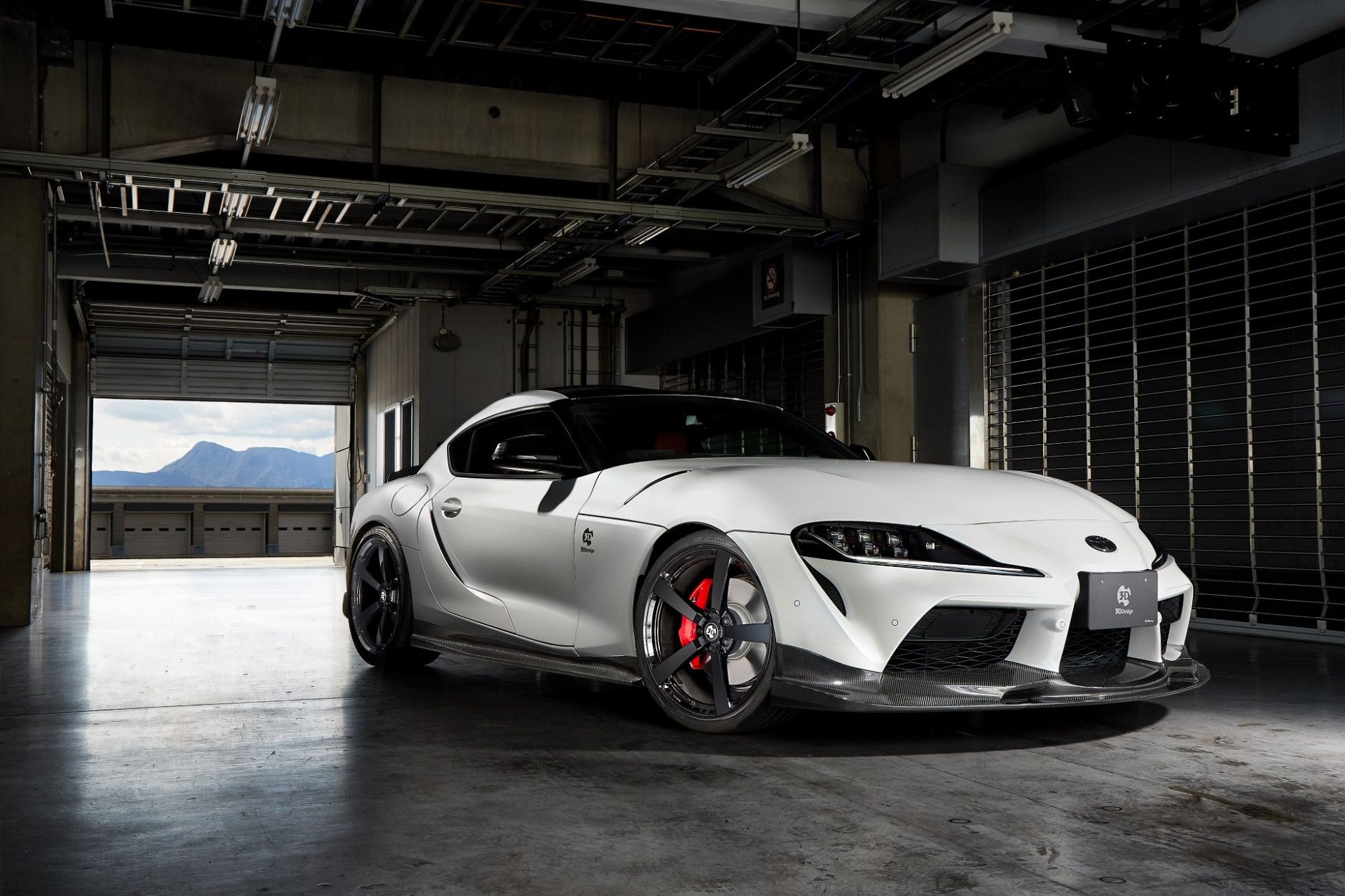 3DDesign Carbon frontlip for Toyota Supra MK5 A90 (6) 