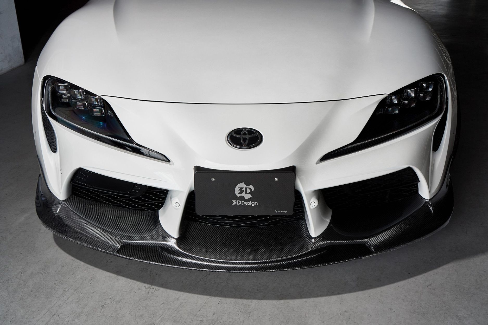 3DDesign Carbon frontlip for Toyota Supra MK5 A90 (3) 