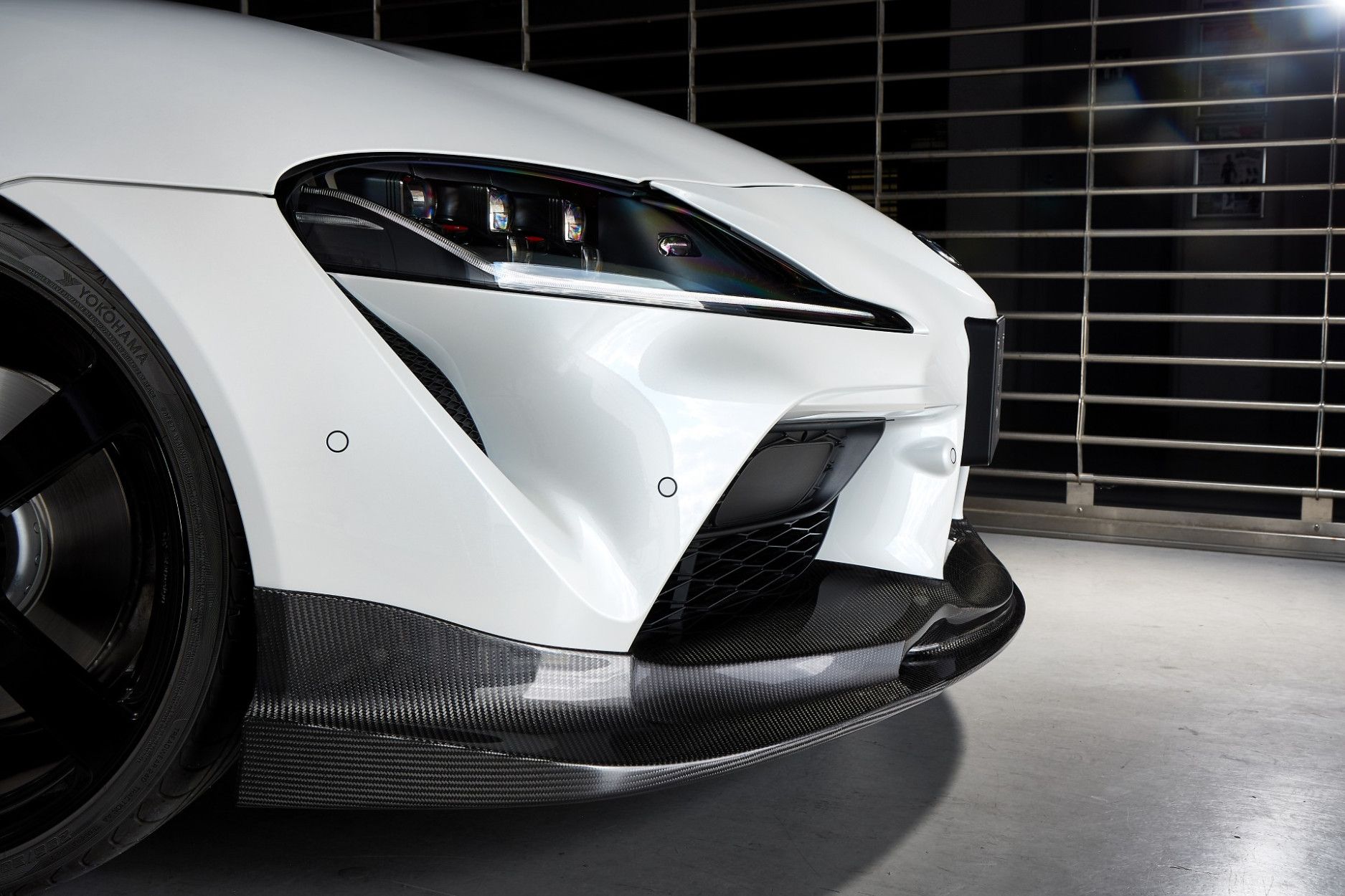 3DDesign Carbon frontlip for Toyota Supra MK5 A90 (2) 
