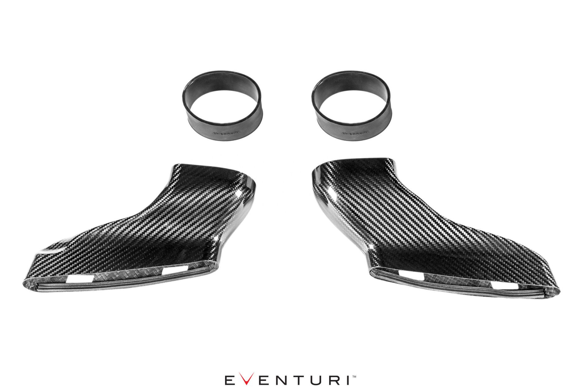 Eventuri Carbon Upgrade Ducts for Mercedes W205 C63(S) Intake