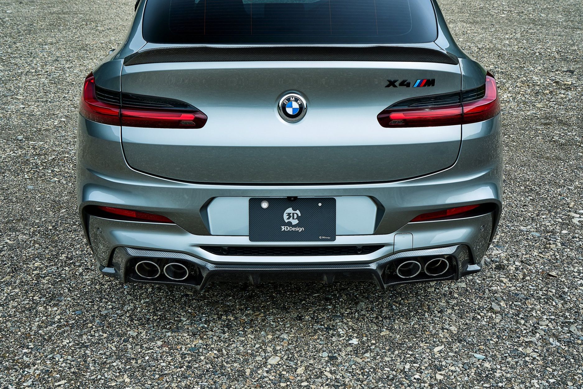 3DDesign Carbon Spoiler fitting for BMW F98 X4M (4) 