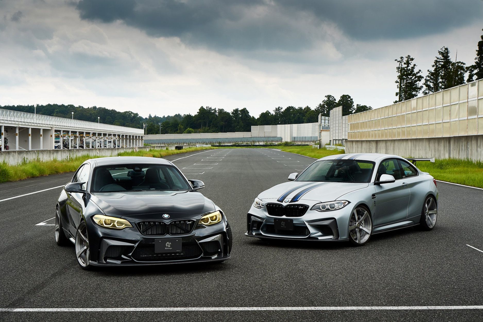 3DDesign front bumper incl. frontlip fitting for BMW F87 M2 Competition (6) 