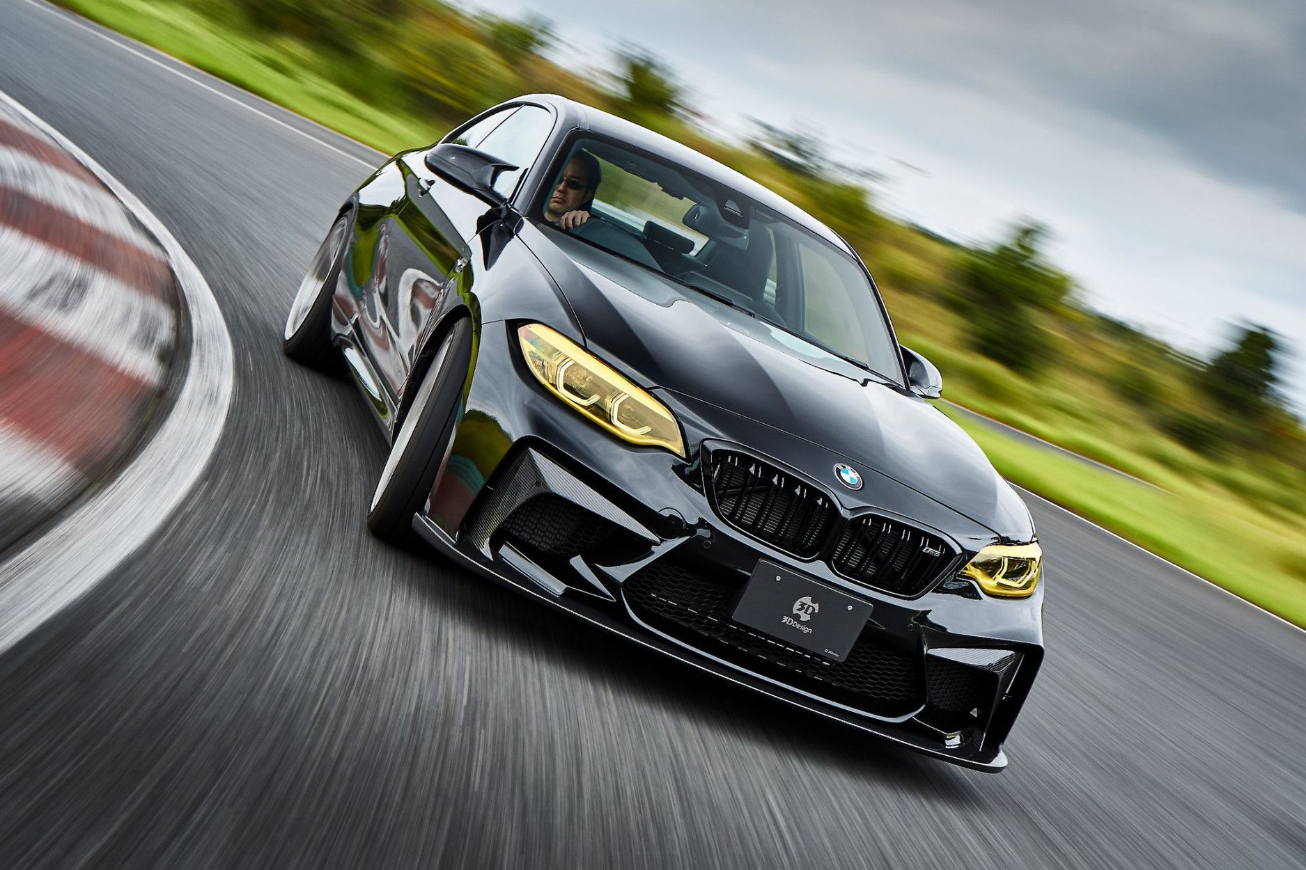 3DDesign front bumper incl. frontlip fitting for BMW F87 M2 Competition (10) 