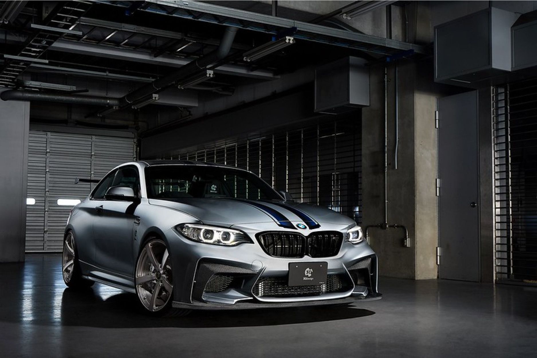 3DDesign front bumper incl. frontlip fitting for BMW F87 M2 Competition (12) 