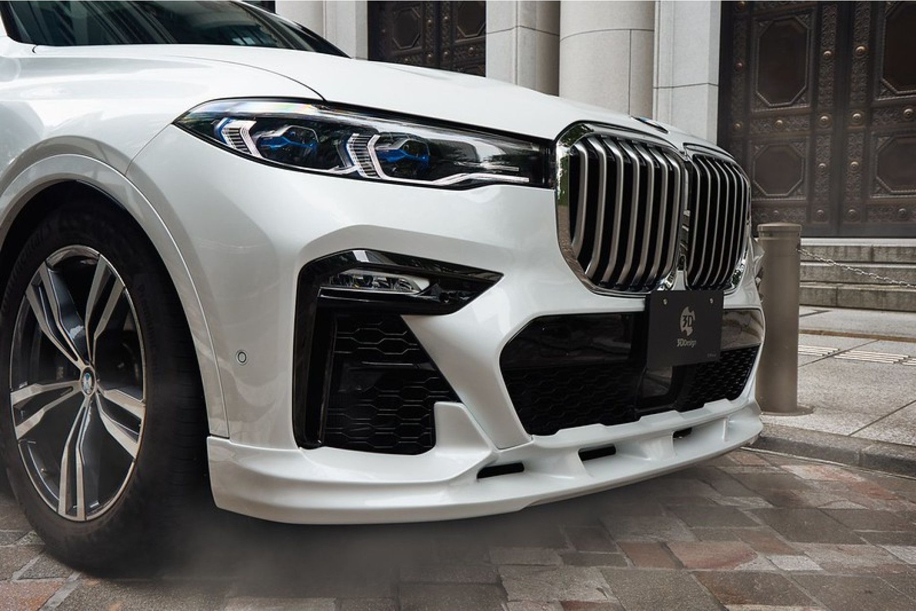 3DDesign PUR Frontlip fitting for BMW G07 X7 M-Sport and M50i