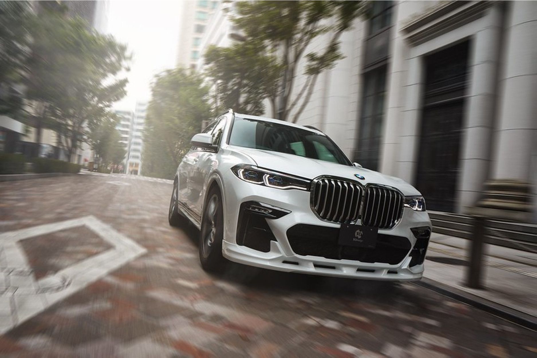 3DDesign PUR Frontlip fitting for BMW G07 X7 M-Sport and M50i (5) 