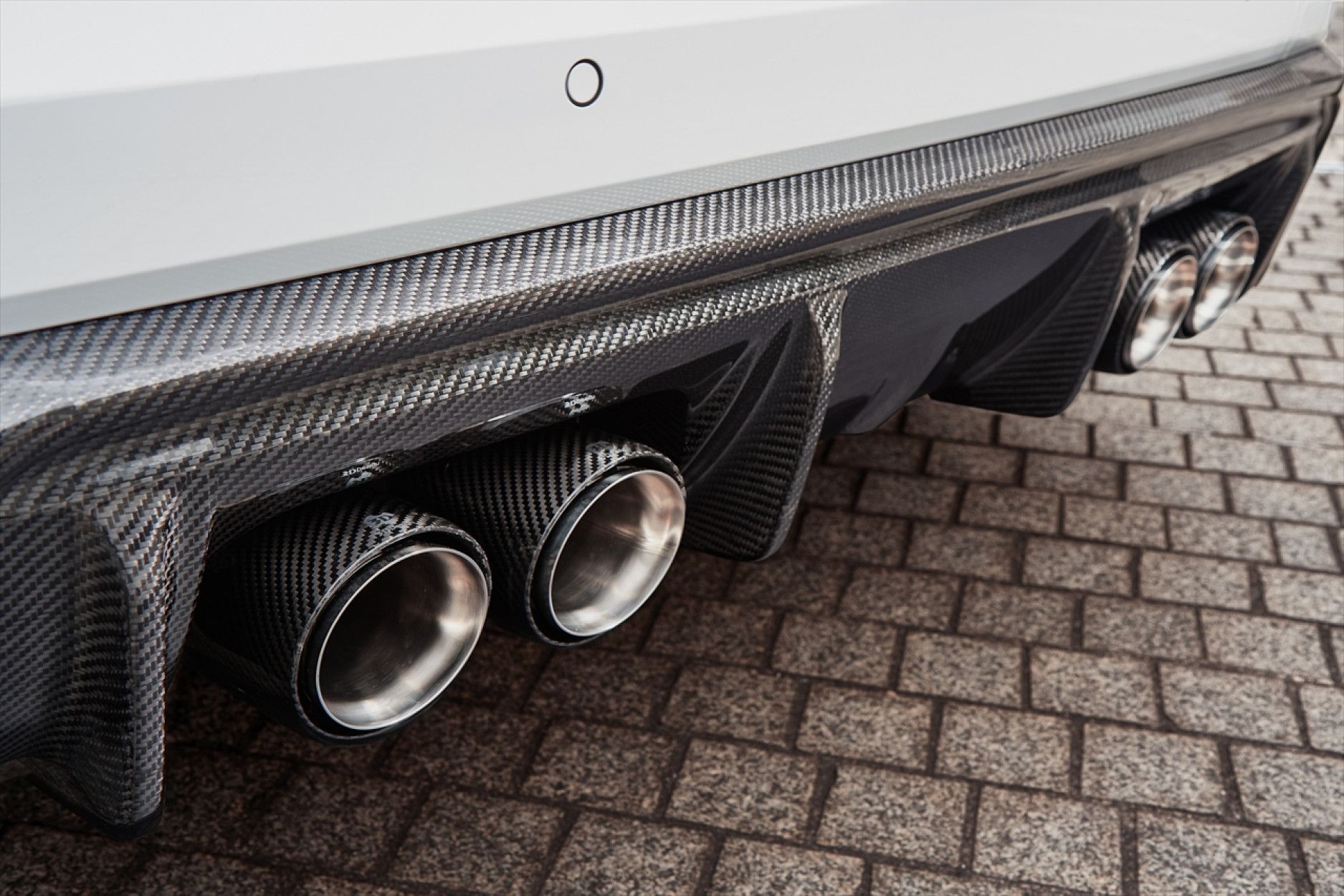 3DDesign carbon diffuser fitting for BMW 3 series G80 M3 complete set (5) 