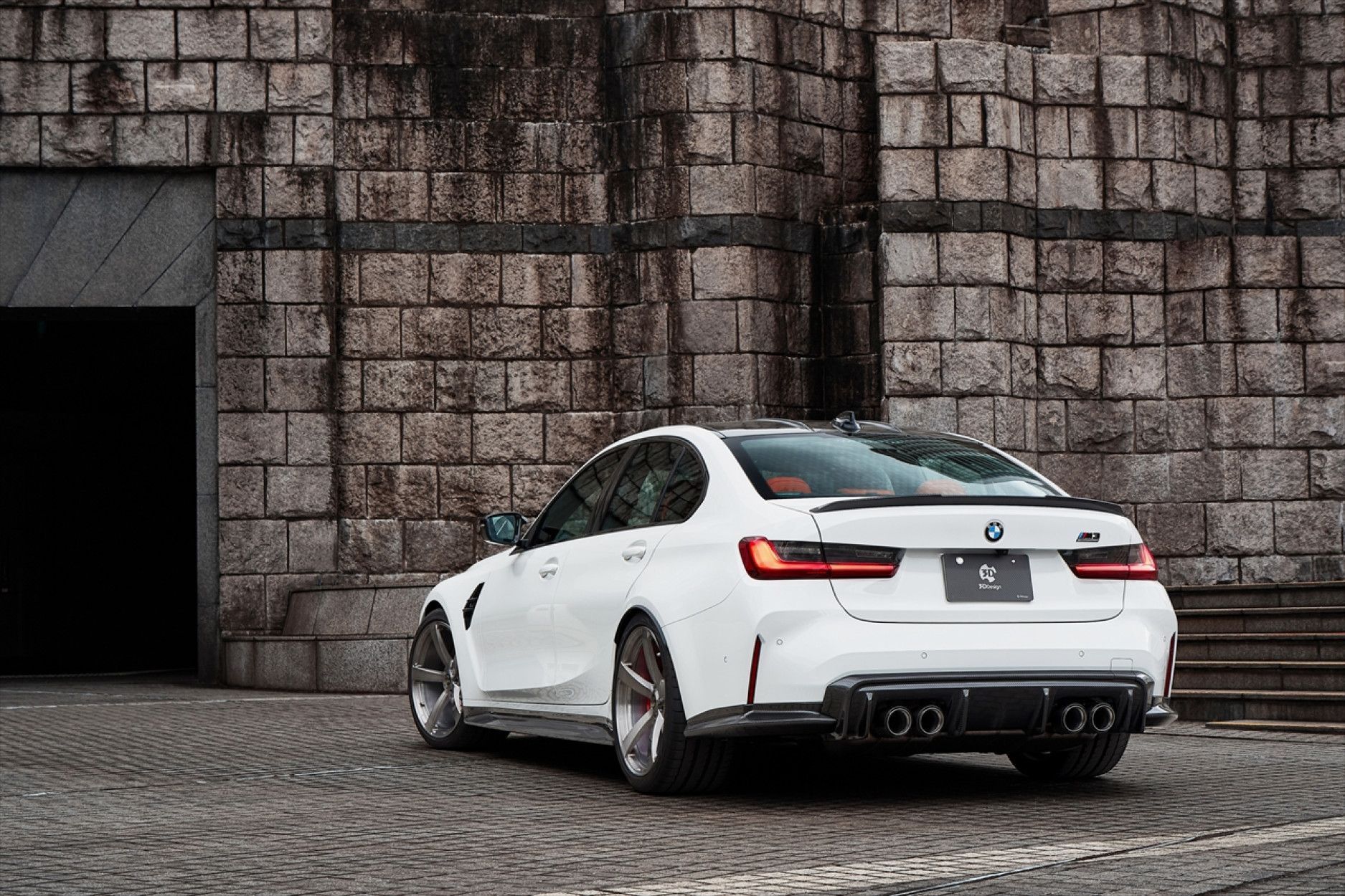 3DDesign carbon diffuser for BMW 3er G80 M3 (7) 