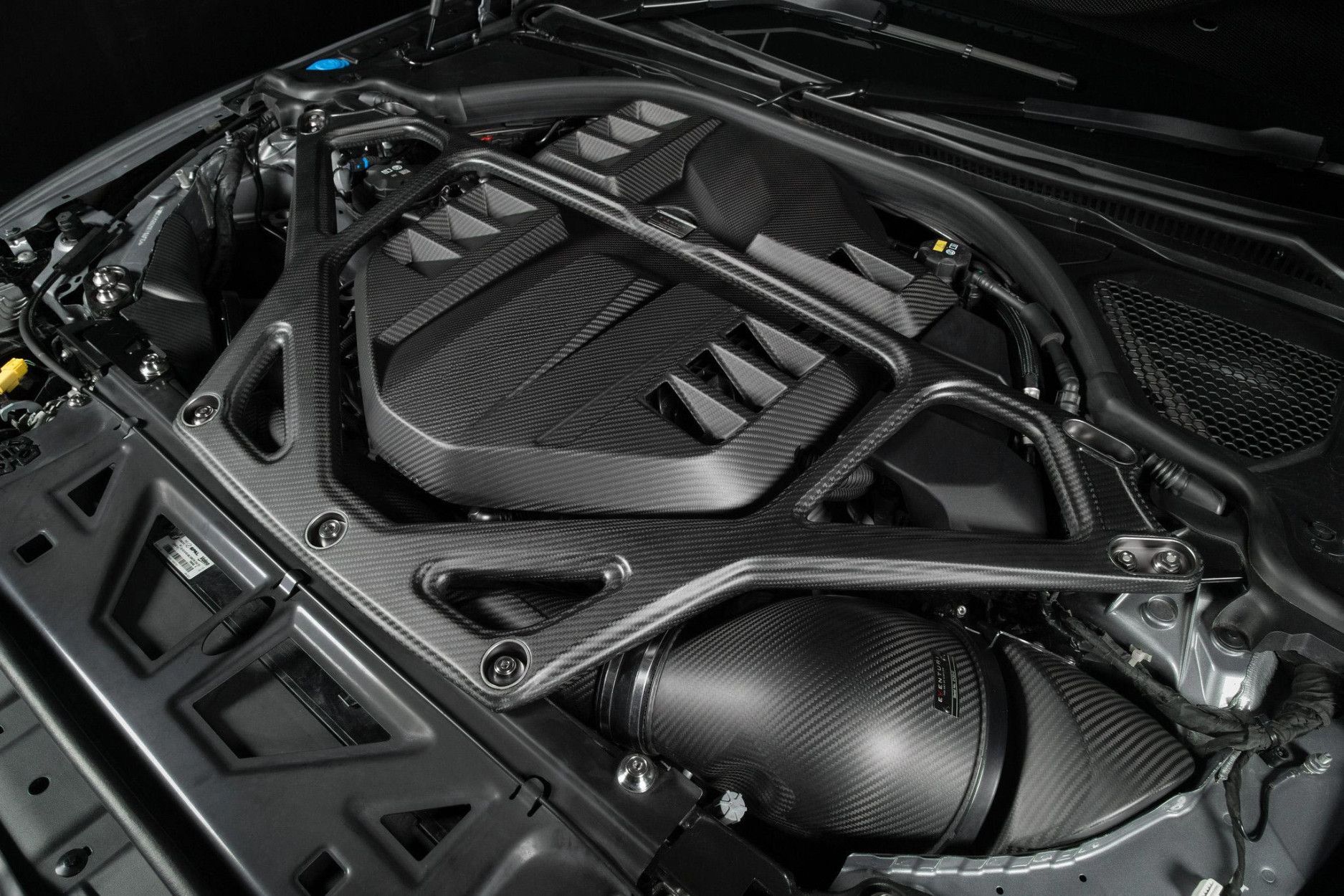 BMW G8X M2/M3/M4/CSL Carbon Strut Brace - Matte Finish (2) 