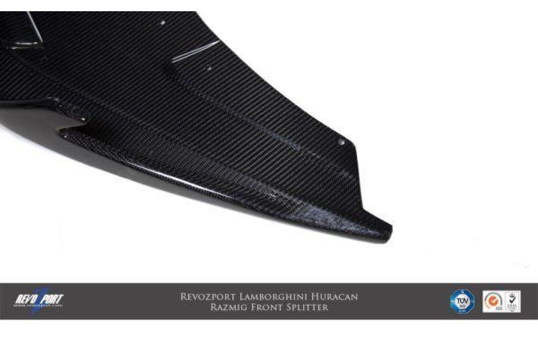 RevoZport Carbon frontlip for Lamborghini Huracan "Razmig" (3) 