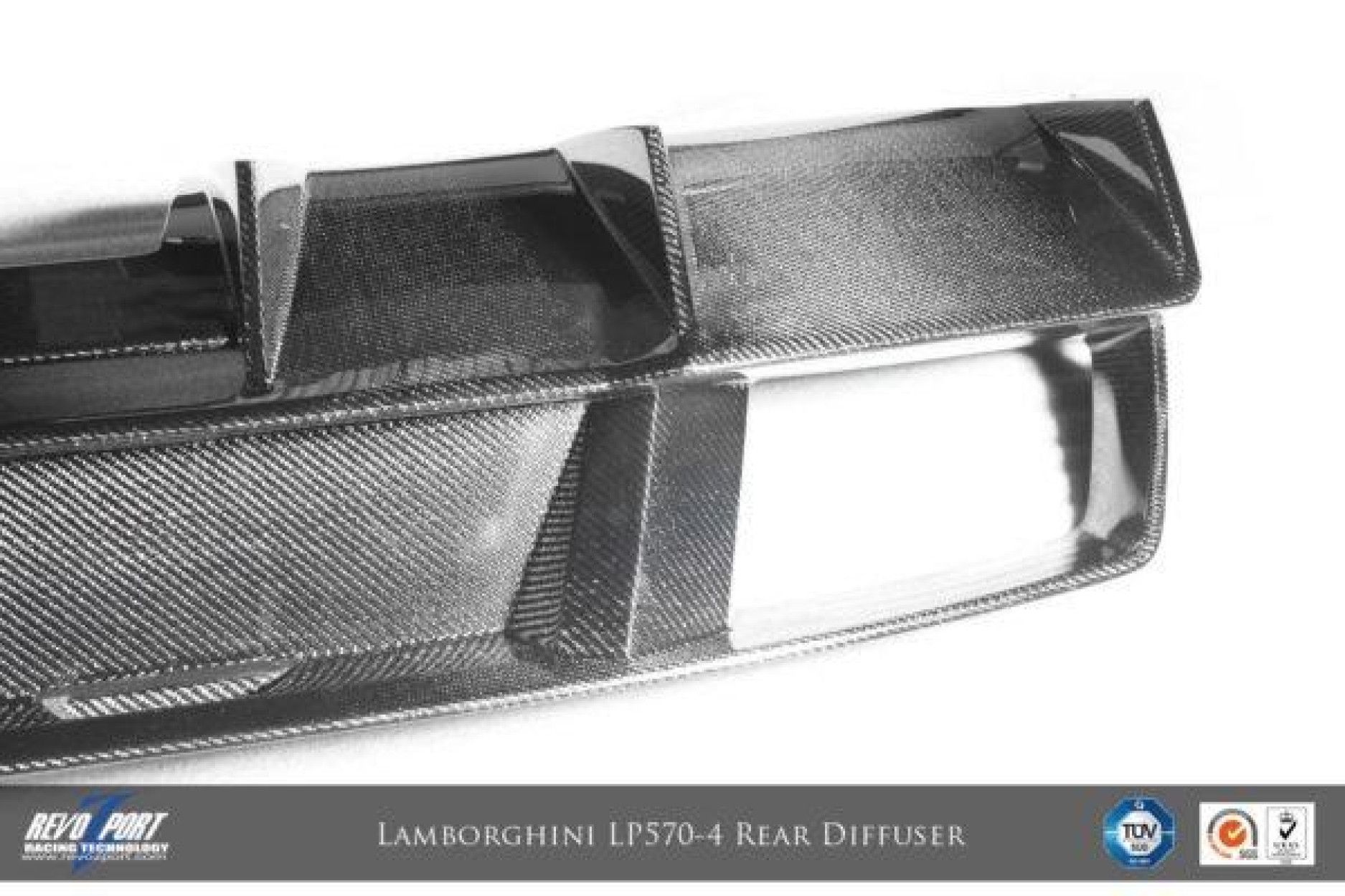 RevoZport Carbon diffuser for Lamborghini Gallardo LP570-4-Style (10) 