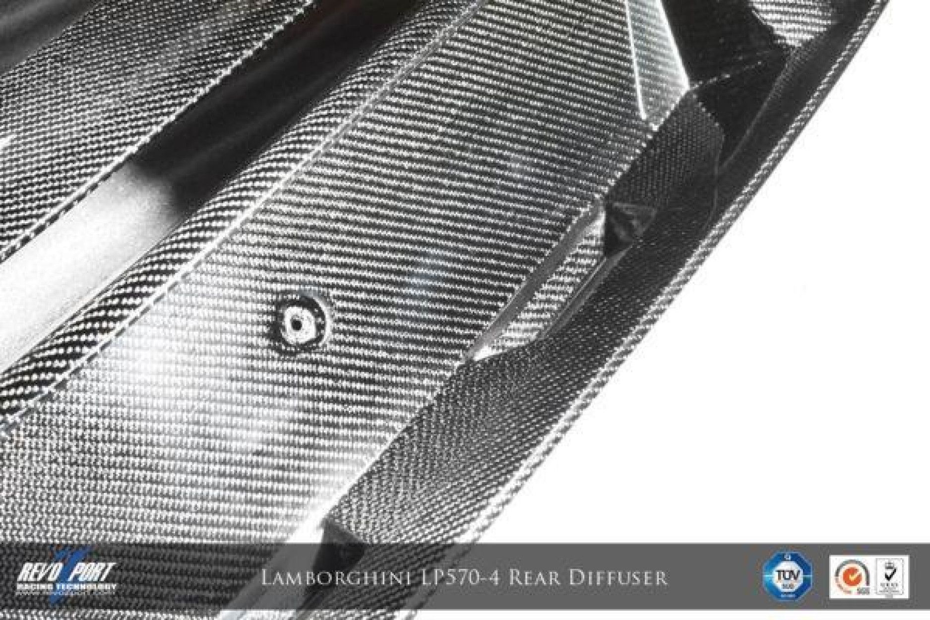 RevoZport Carbon diffuser for Lamborghini Gallardo LP570-4-Style (2) 