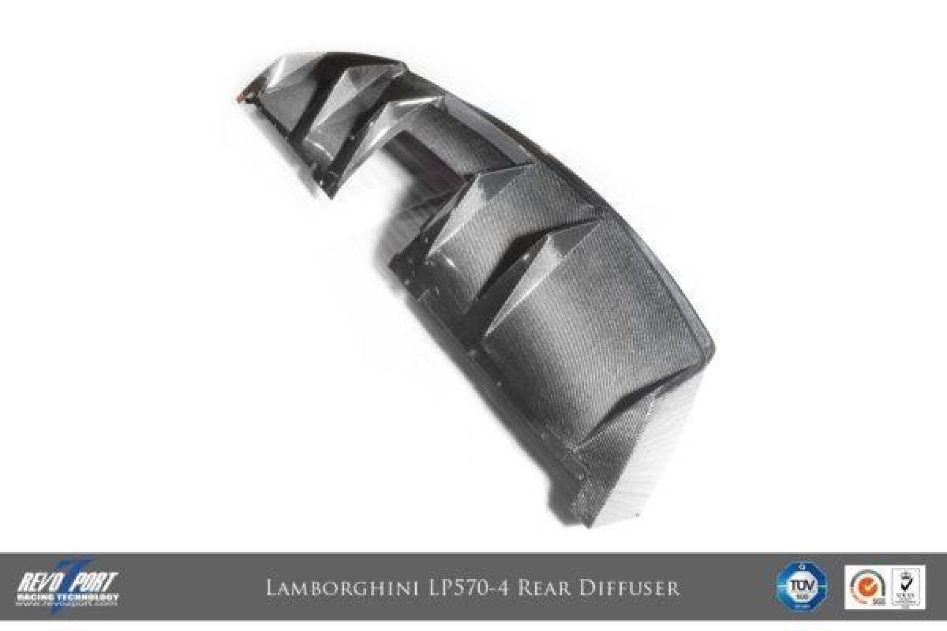 RevoZport Carbon diffuser for Lamborghini Gallardo LP570-4-Style (3) 