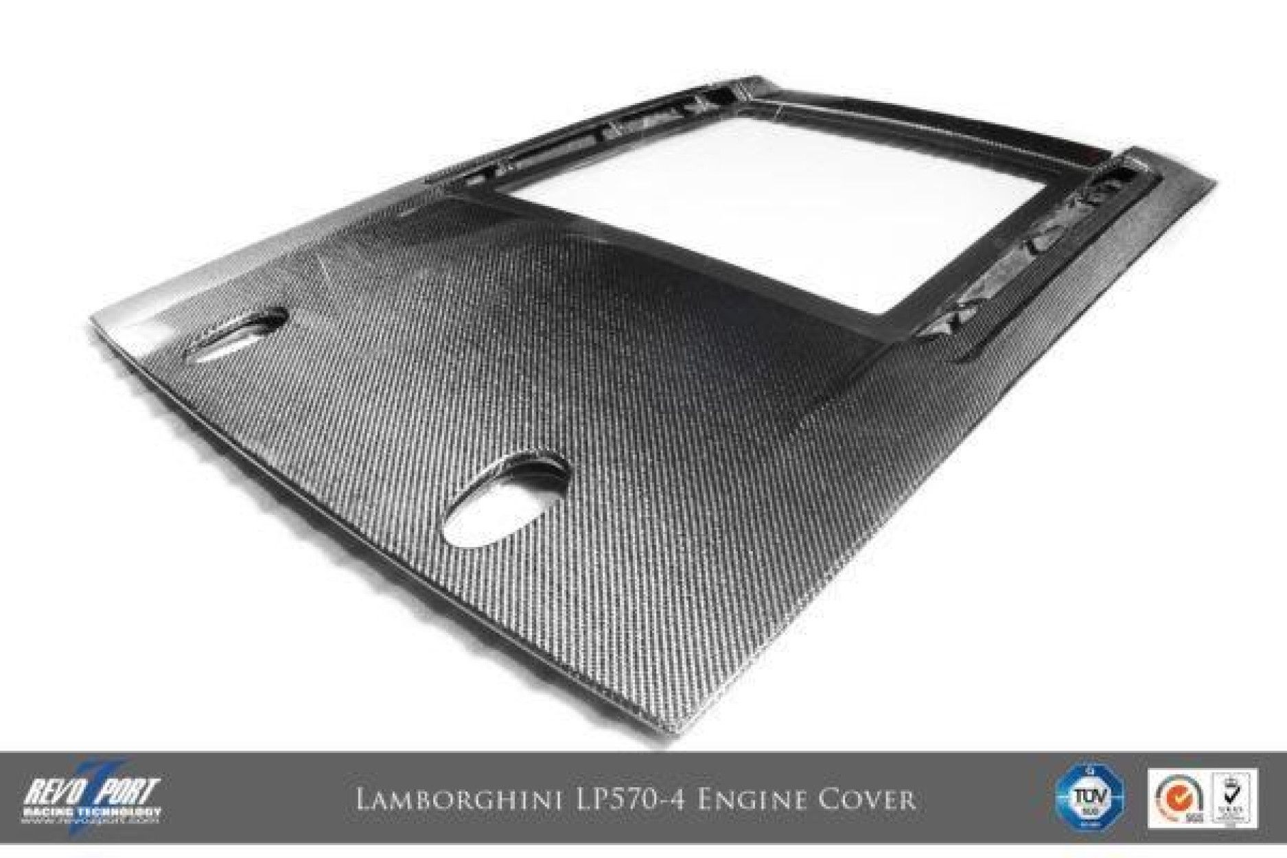 RevoZport Carbon engine cover for Lamborghini Gallardo LP570-4-Style (10) 