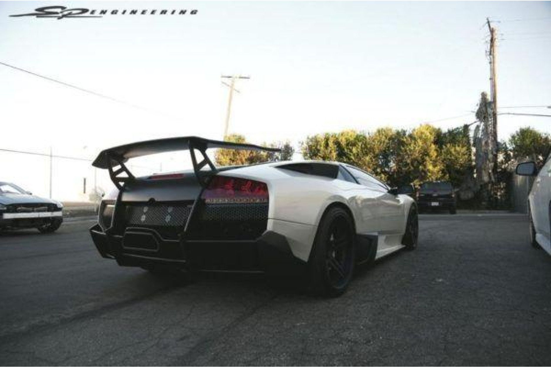 RevoZport Carbon rear bumper for Lamborghini Murcielago LP670-SV-Style