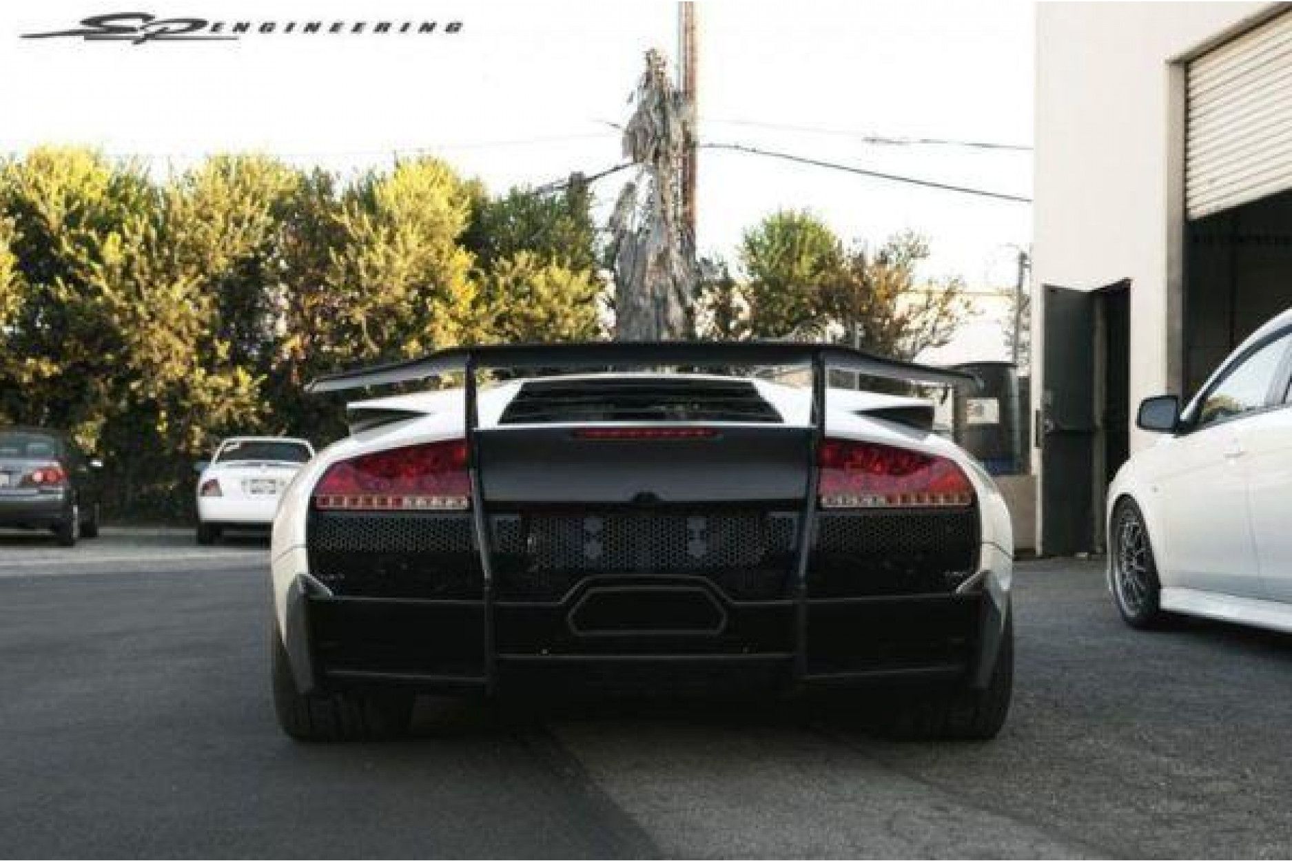 RevoZport Carbon rear wing for Lamborghini Murcielago LP670-SV-Style (4) 