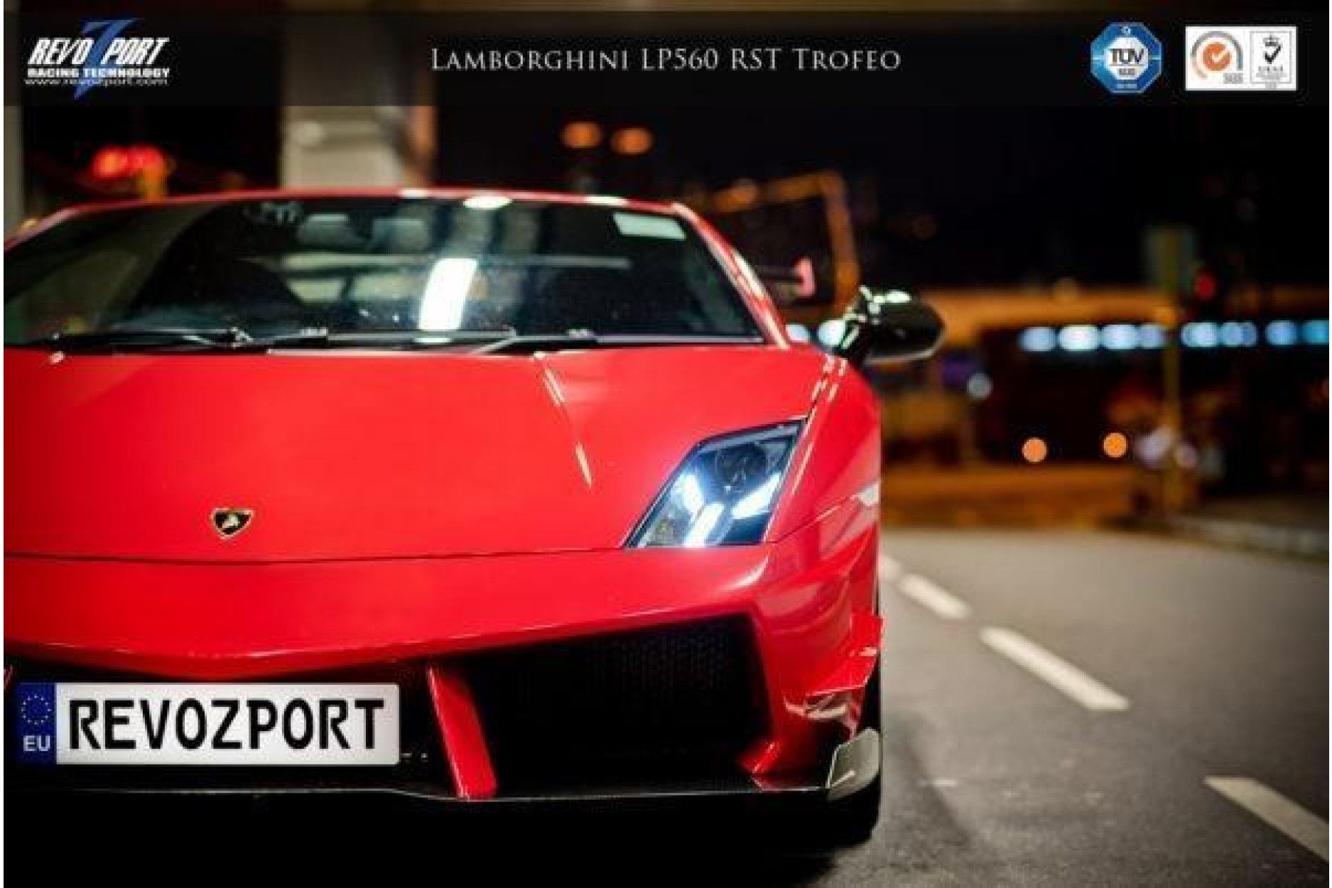 RevoZport Carbon hood for Lamborghini Huracan "RST" Super-Trofeo-Style