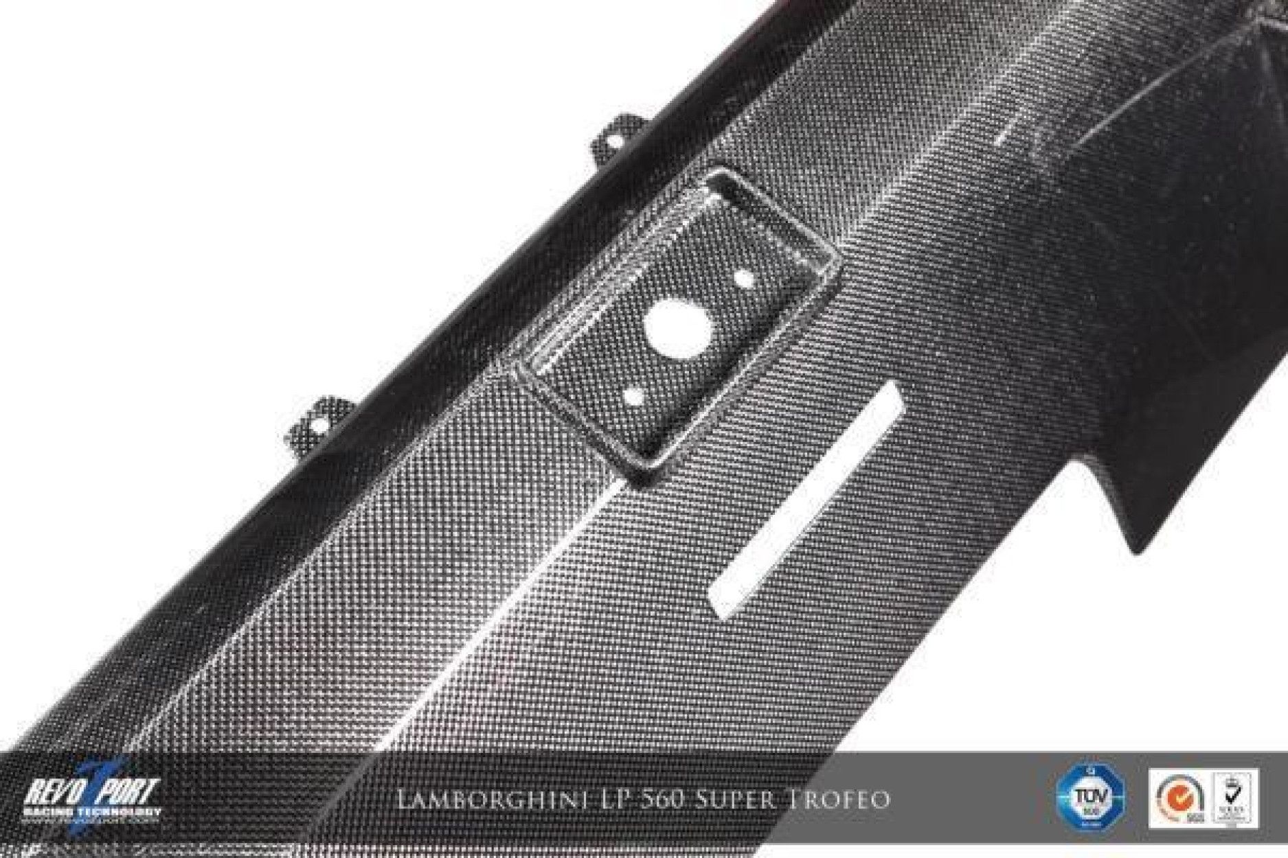 RevoZport Carbon rear bumper for Lamborghini Huracan LP560-"RST" Super-Trofeo-Style (17) 