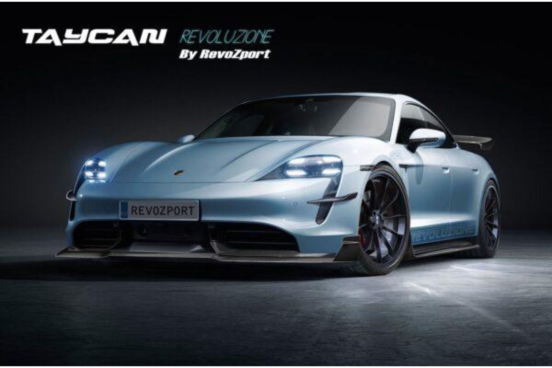 RevoZport Carbon Bodykit for Porsche Taycan 4S|Turbo|Turbo S "Revoluzione"