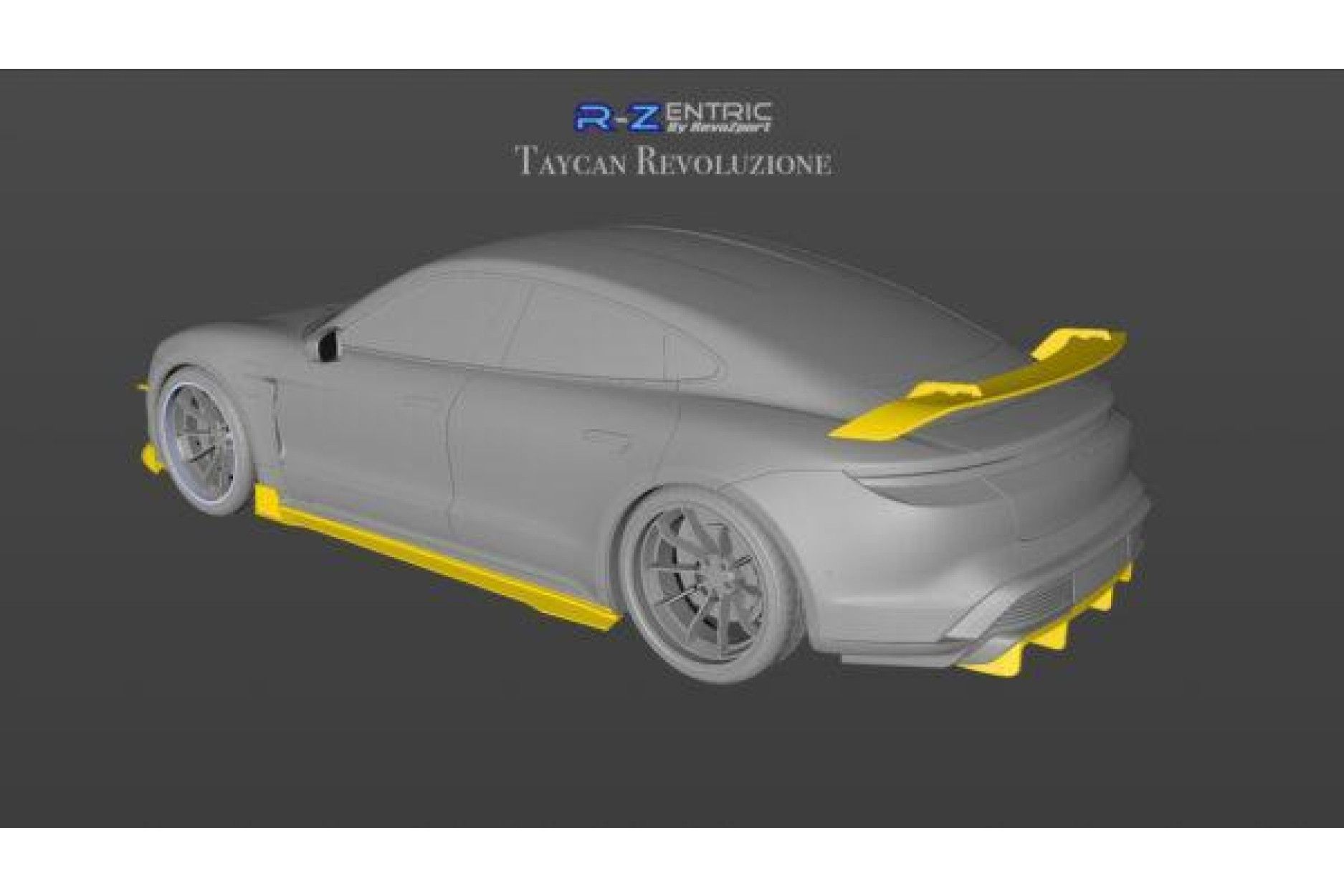 RevoZport Carbon Bodykit for Porsche Taycan 4S|Turbo|Turbo S "Revoluzione" (4) 