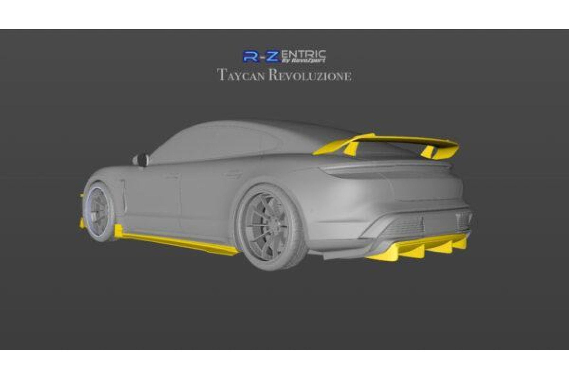 RevoZport Carbon Bodykit for Porsche Taycan 4S|Turbo|Turbo S "Revoluzione" (5) 