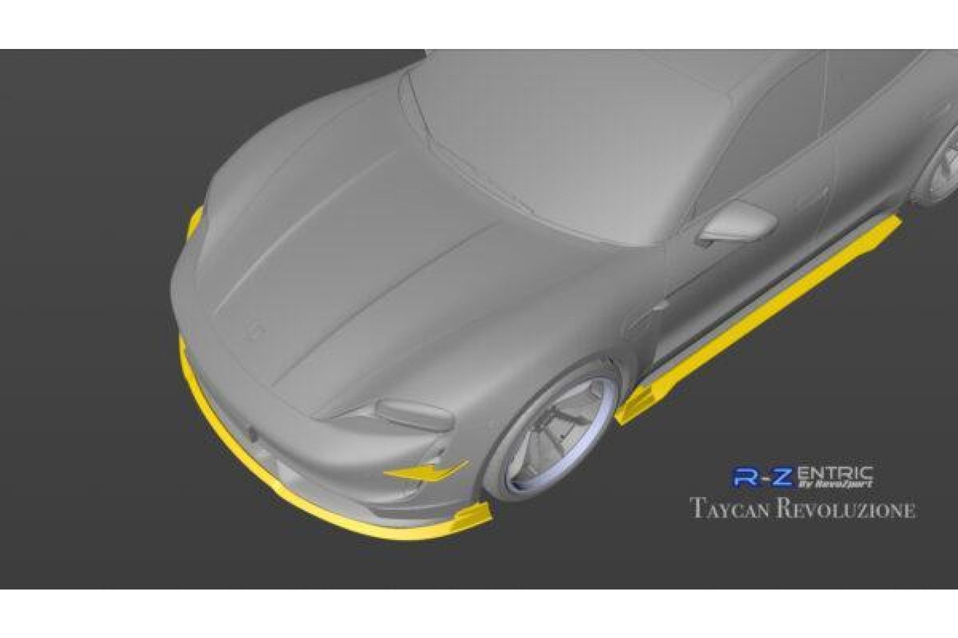 RevoZport Carbon Bodykit for Porsche Taycan 4S|Turbo|Turbo S "Revoluzione" (6) 