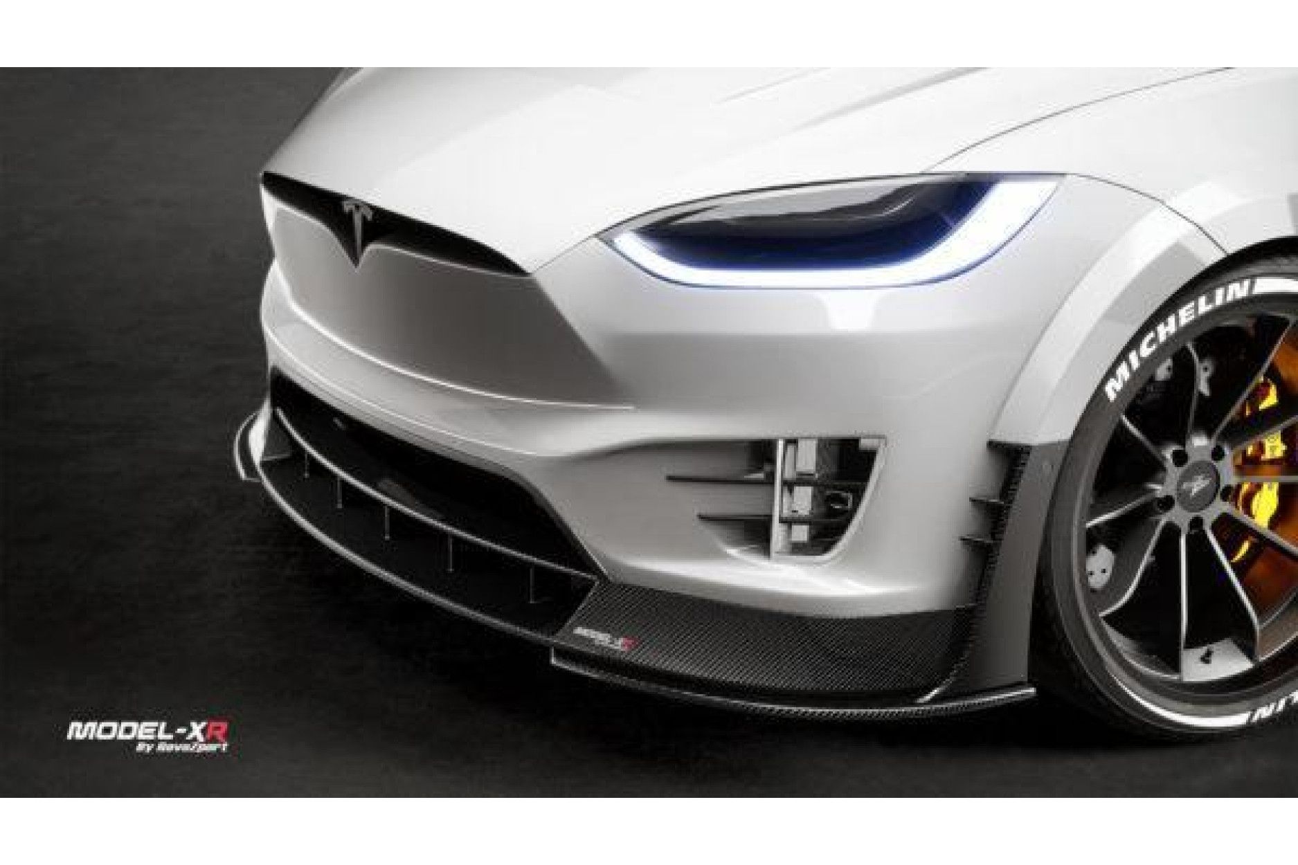RevoZport Carbon Bodykit for Tesla Model X "R-Zentric XR" Aerokit (11) 