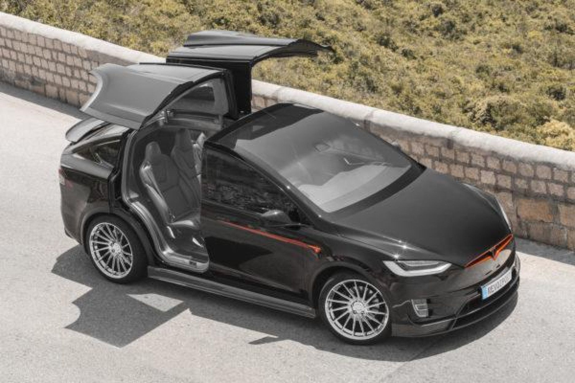 RevoZport Carbon Bodykit for Tesla Model X R-Zentric XR Aerokit V1 - buy  online at CFD
