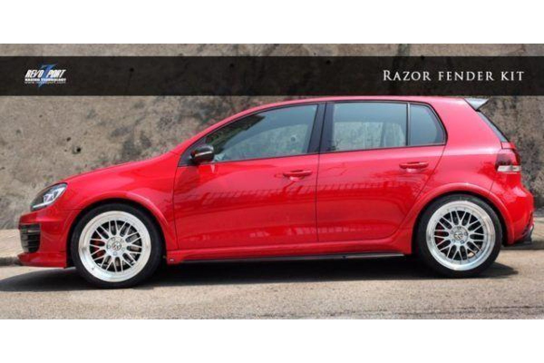 Mk6 golf sales fender flares