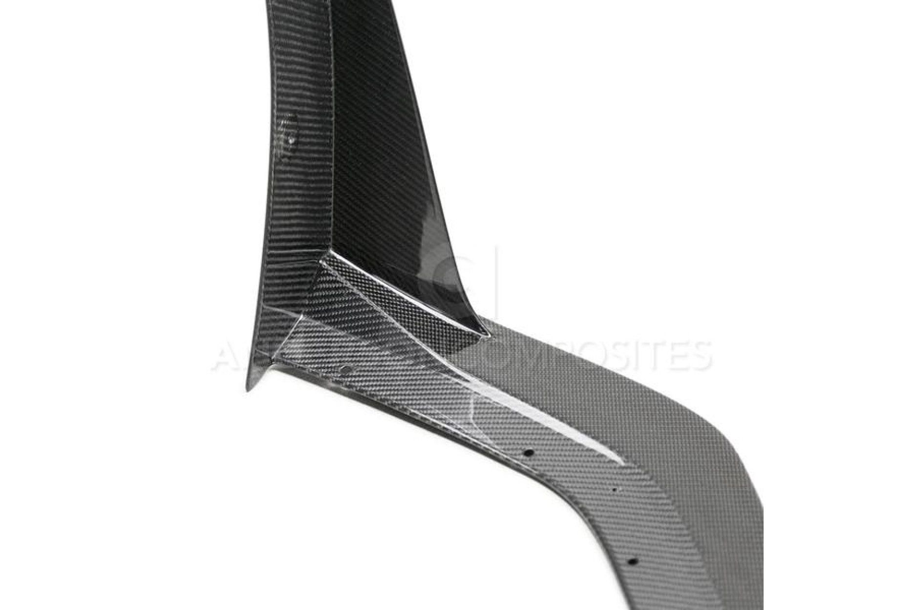 Anderson Composites Carbon Fiber Splitter Wickers fitting forD SHELBY GT500 2020 Style GT500 (4) 