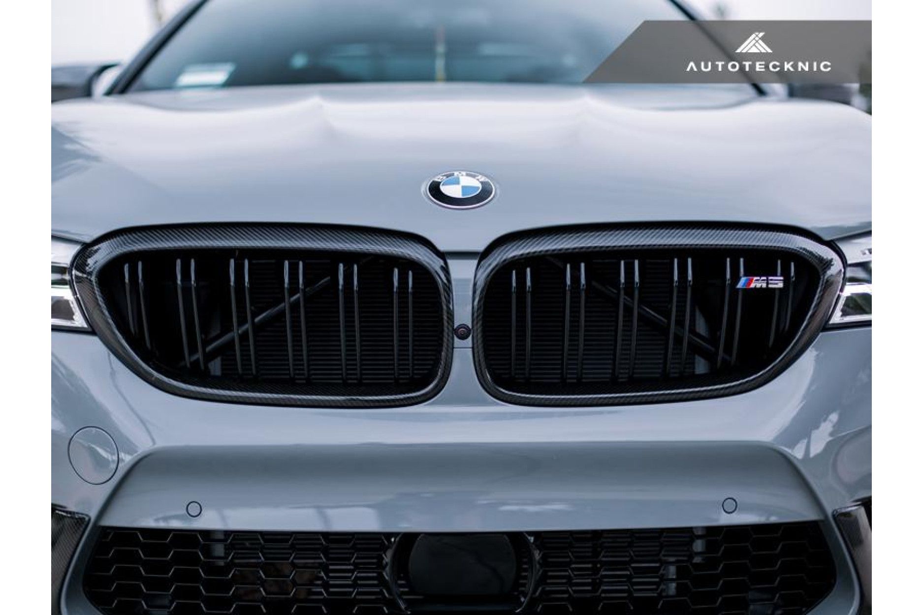 Autotecknic Carbon front grill for BMW 5er F90 M5 (2) 