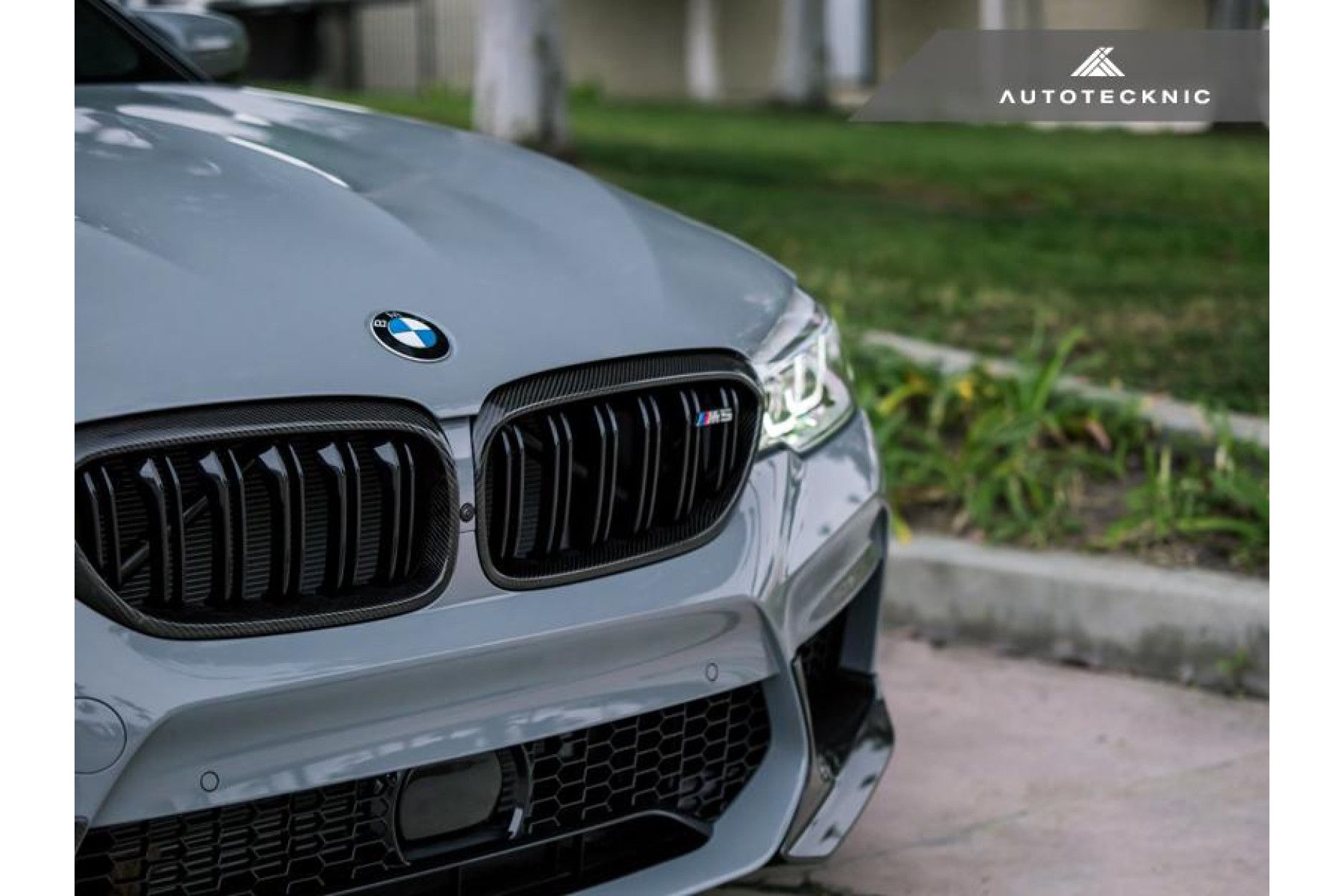 Autotecknic Carbon front grill for BMW 5er F90 M5 (3) 