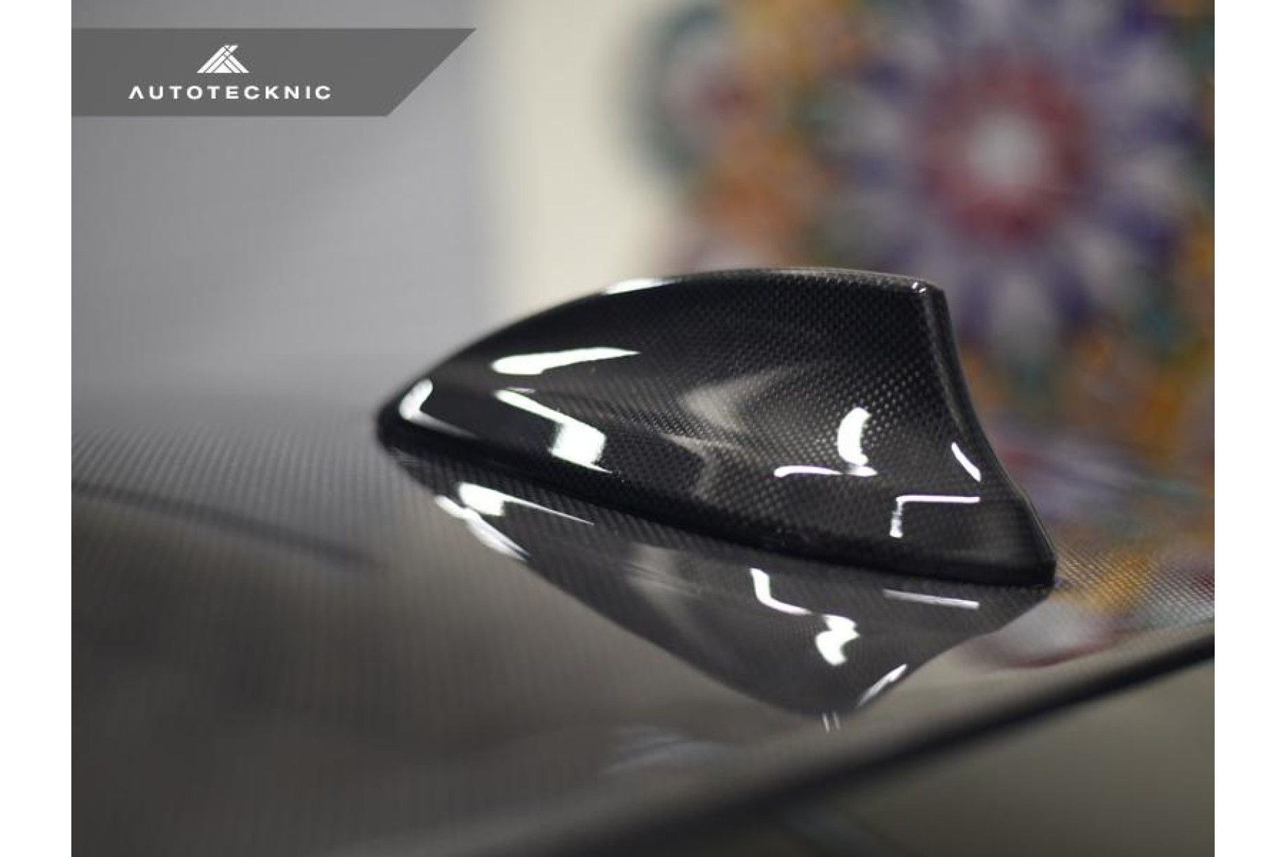 Autotecknic Carbon sharkfin for BMW 2er|3er|4er F22|F30|F32|G80 M3|G82 M4 1x1 Carbon